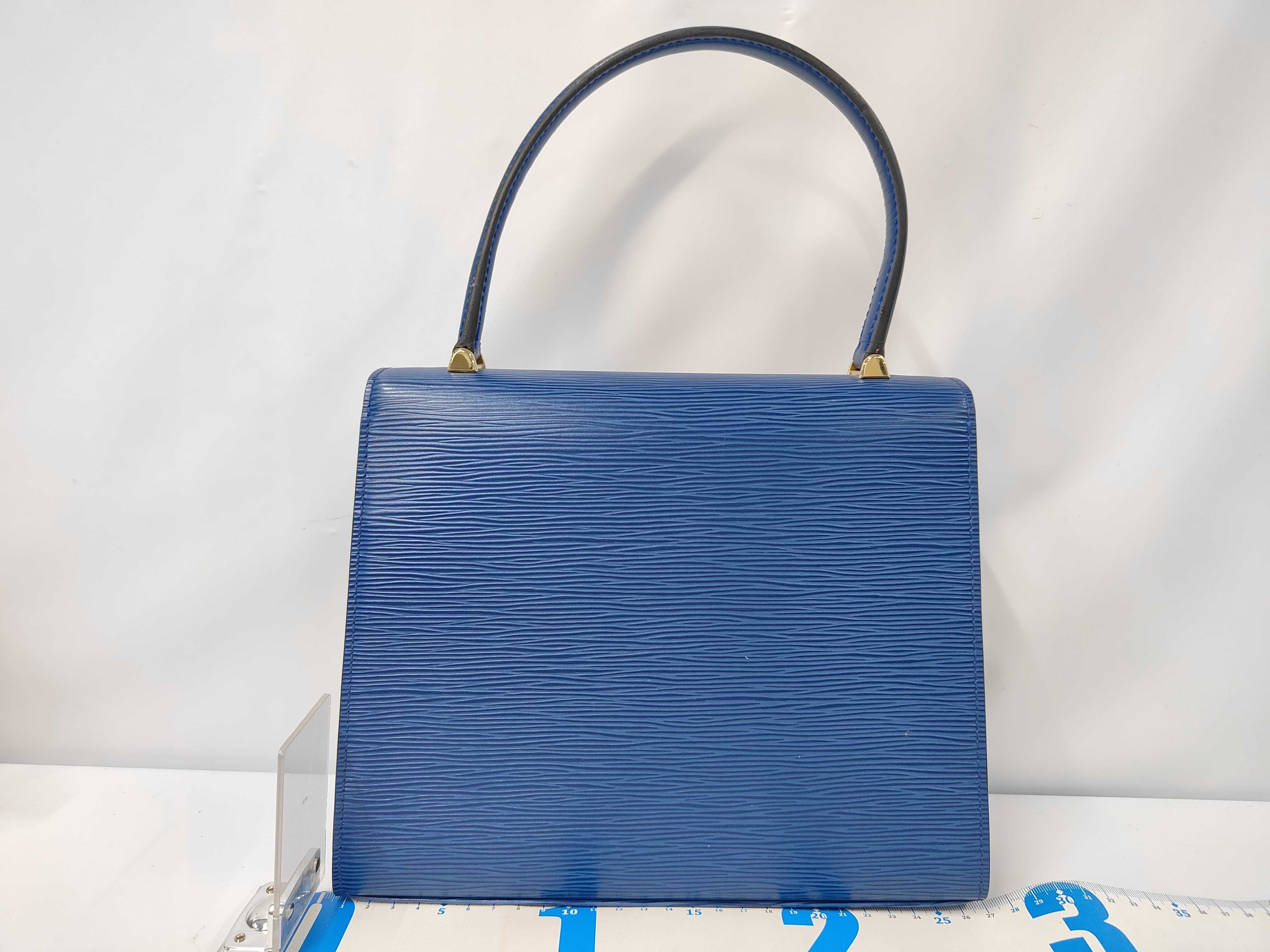 Epi Malzerbes Toledo Blue Handbag — view 2