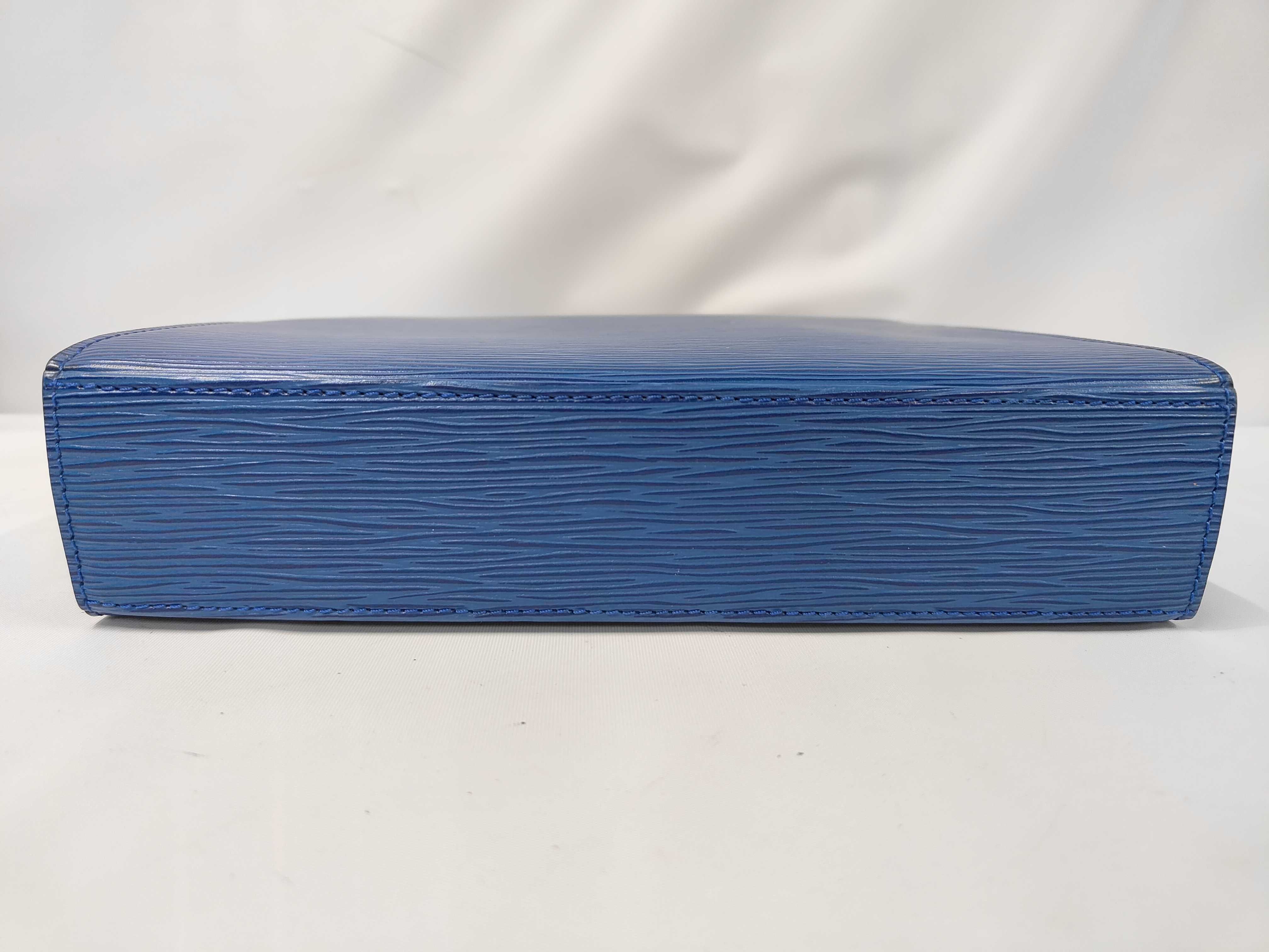 Epi Malzerbes Toledo Blue Handbag — view 3