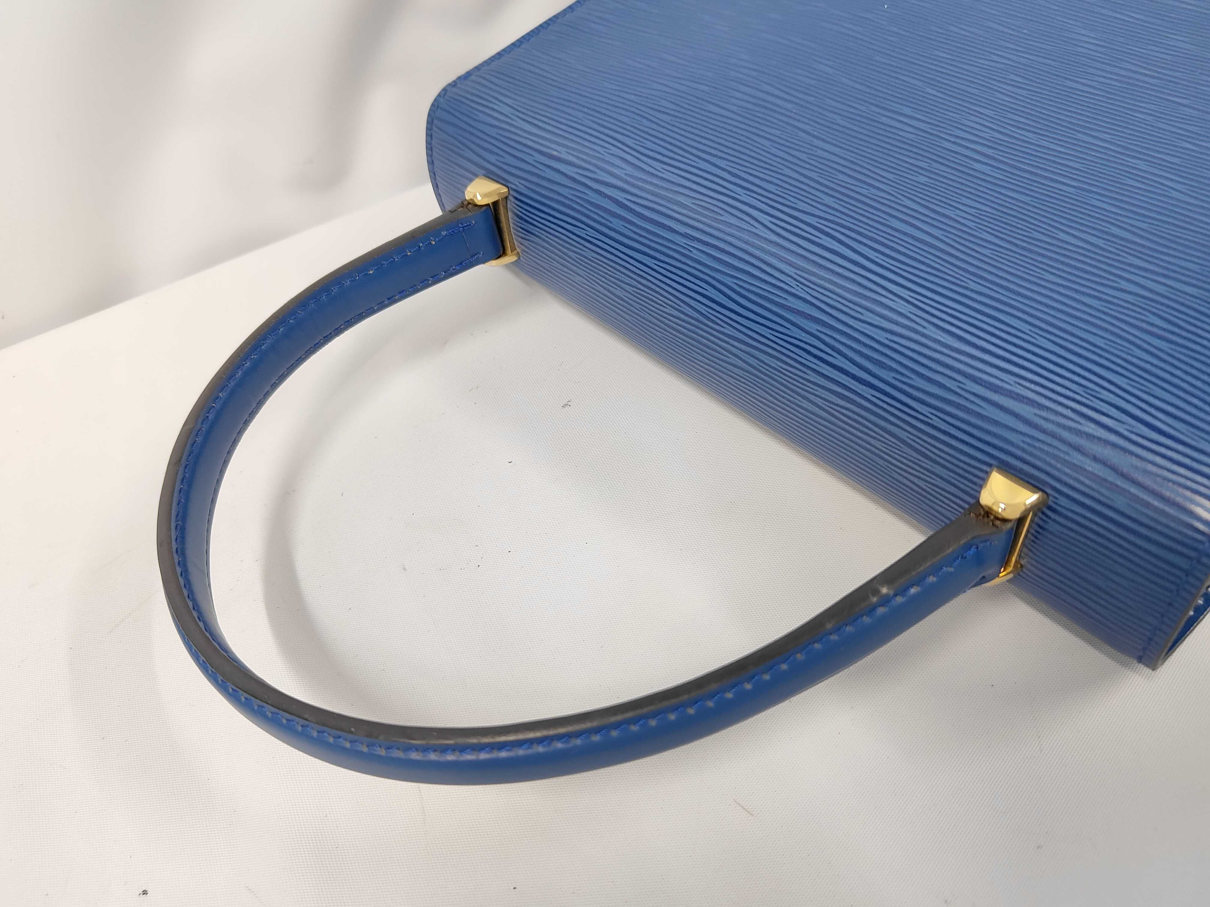 Epi Malzerbes Toledo Blue Handbag — view 5