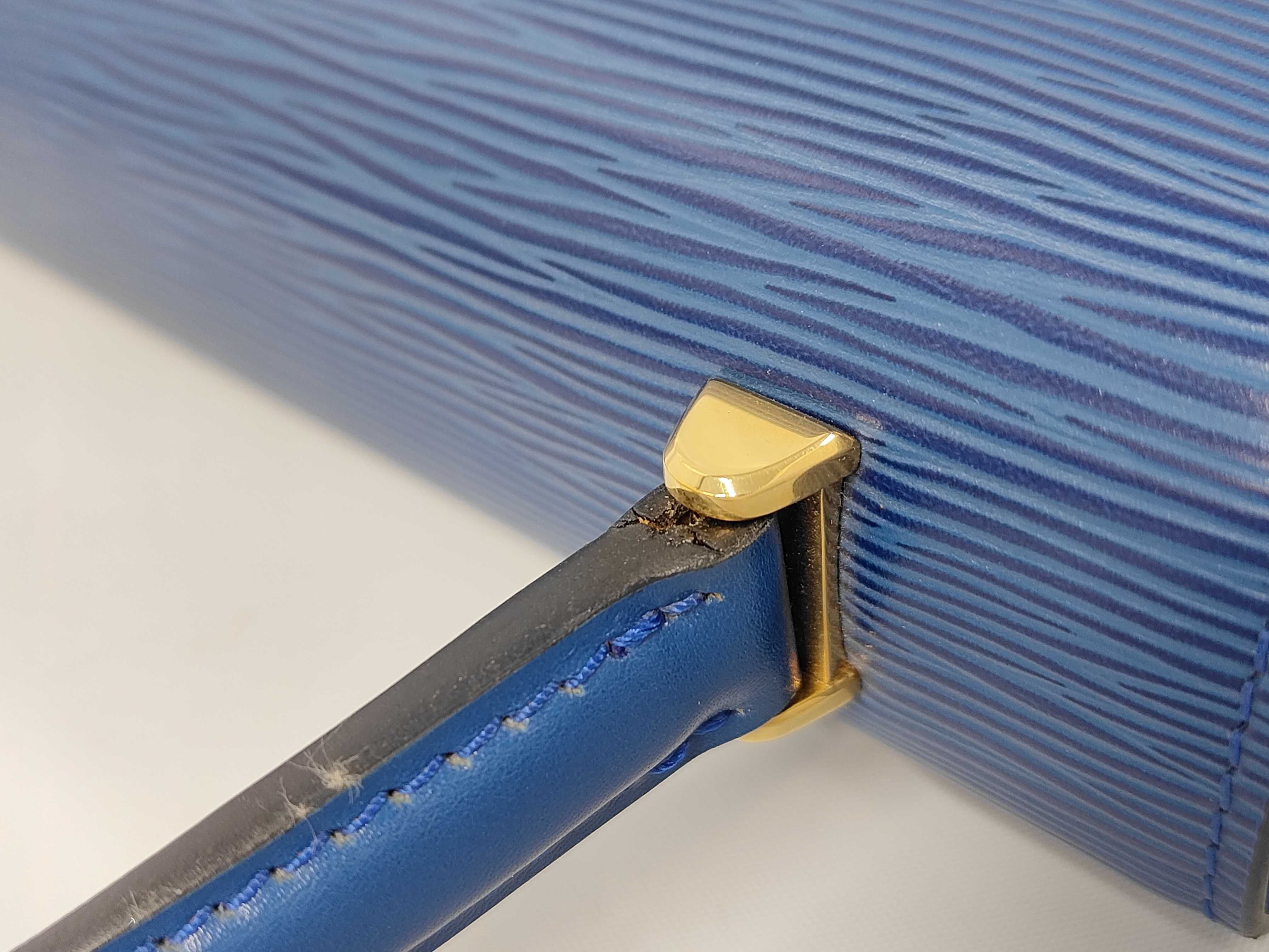 Epi Malzerbes Toledo Blue Handbag — view 6