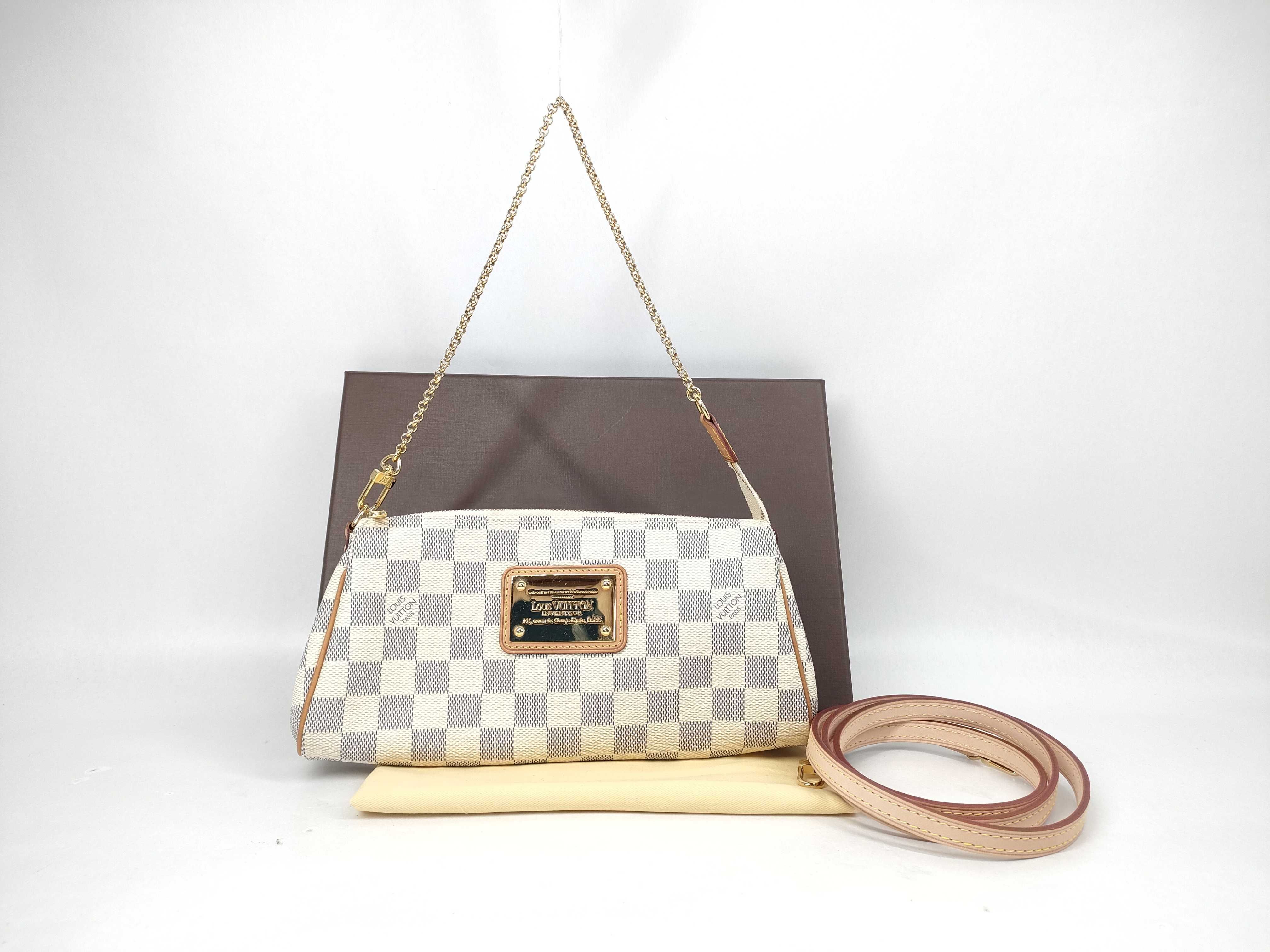 Damier Azur N55214 Eva Handbag