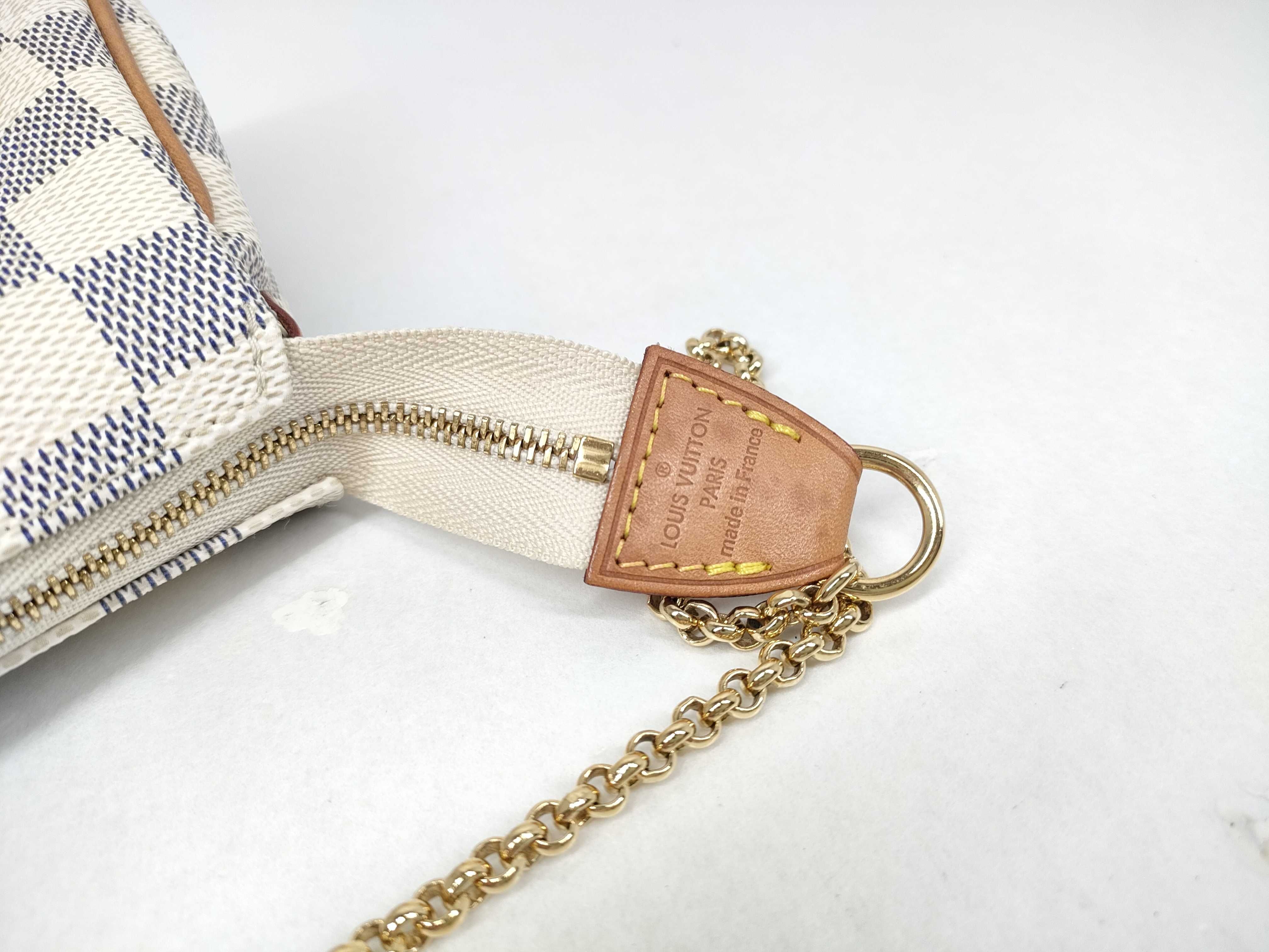 Damier Azur N55214 Eva Handbag — view 8