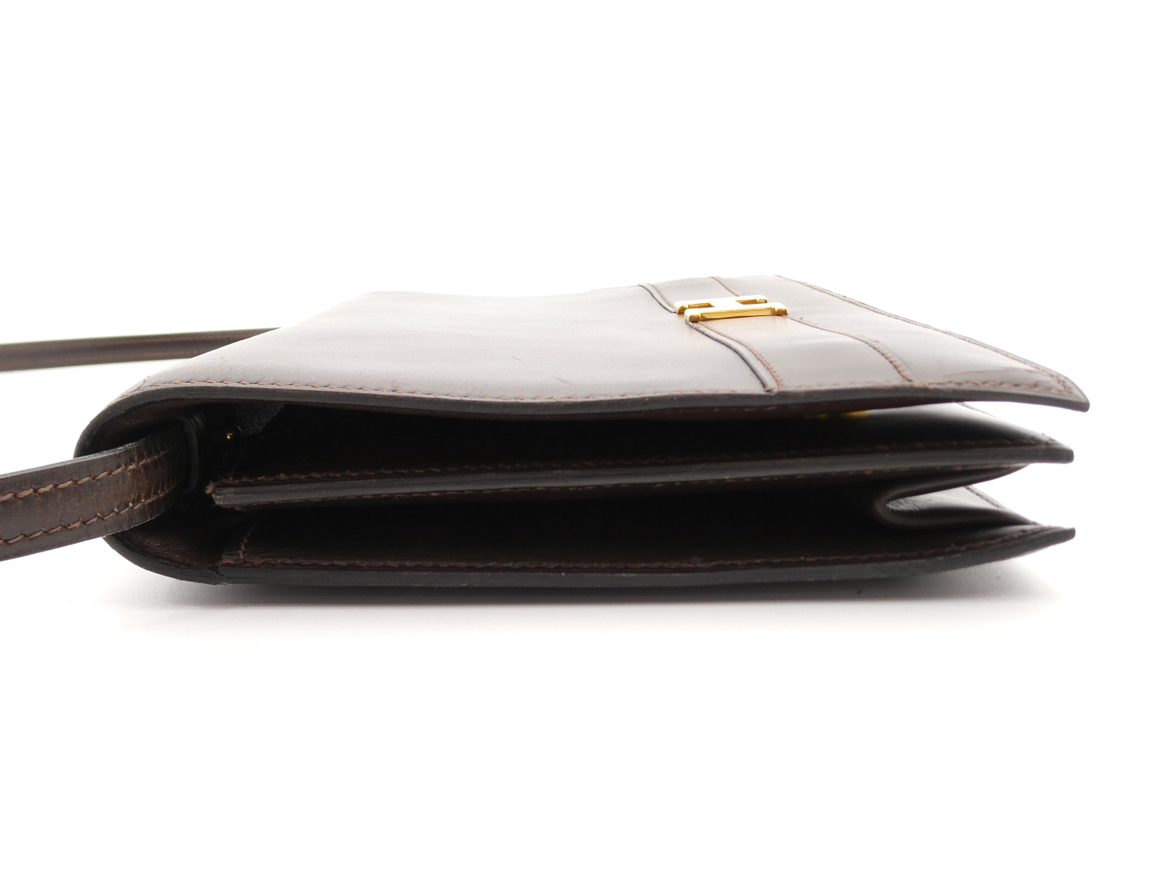 Annie Box Calf Shoulder Bag (with "I" stamp) — view 3