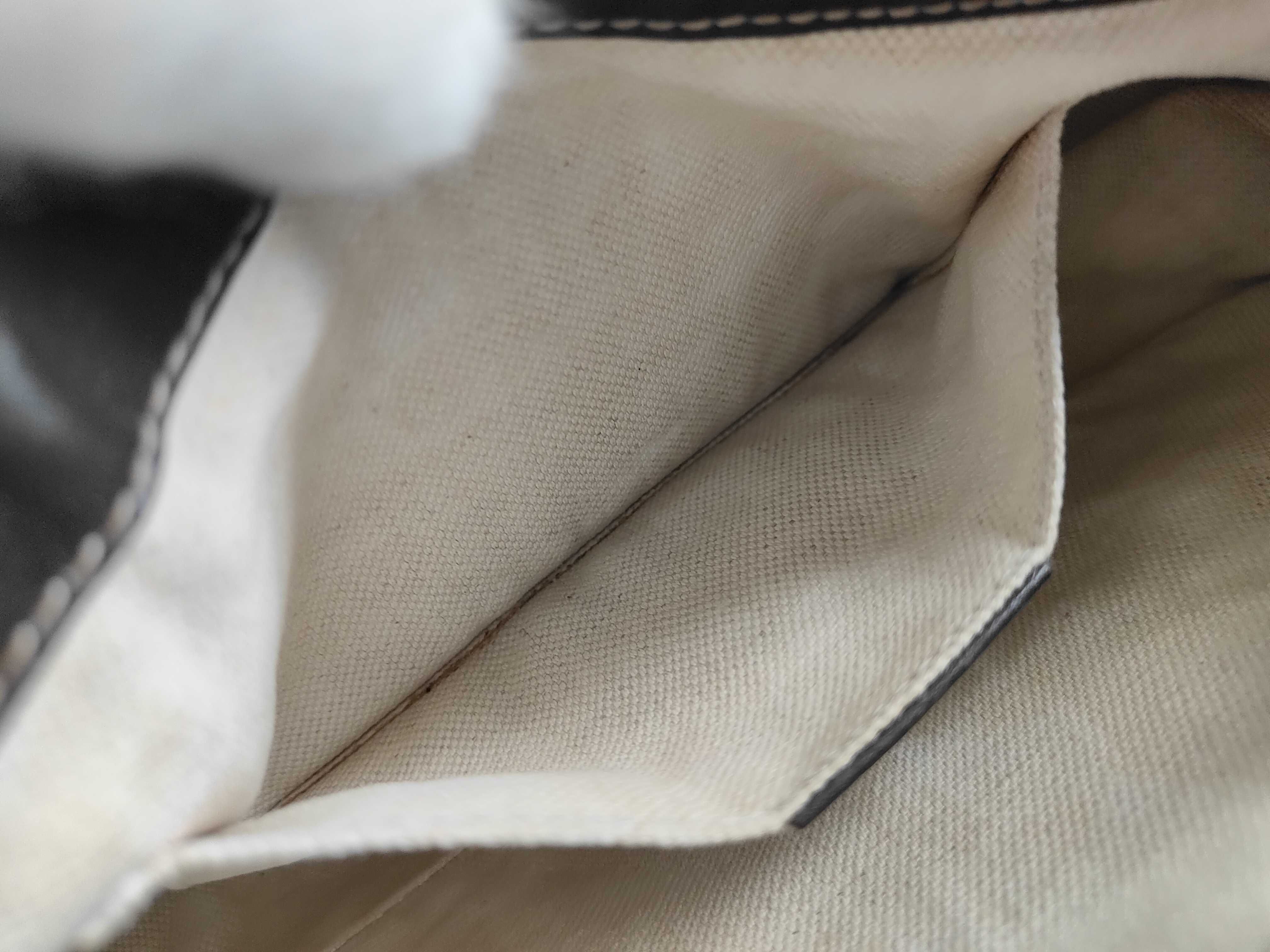 Brown GG Canvas Bow Underarm Bag Shoulder Bag — view 15