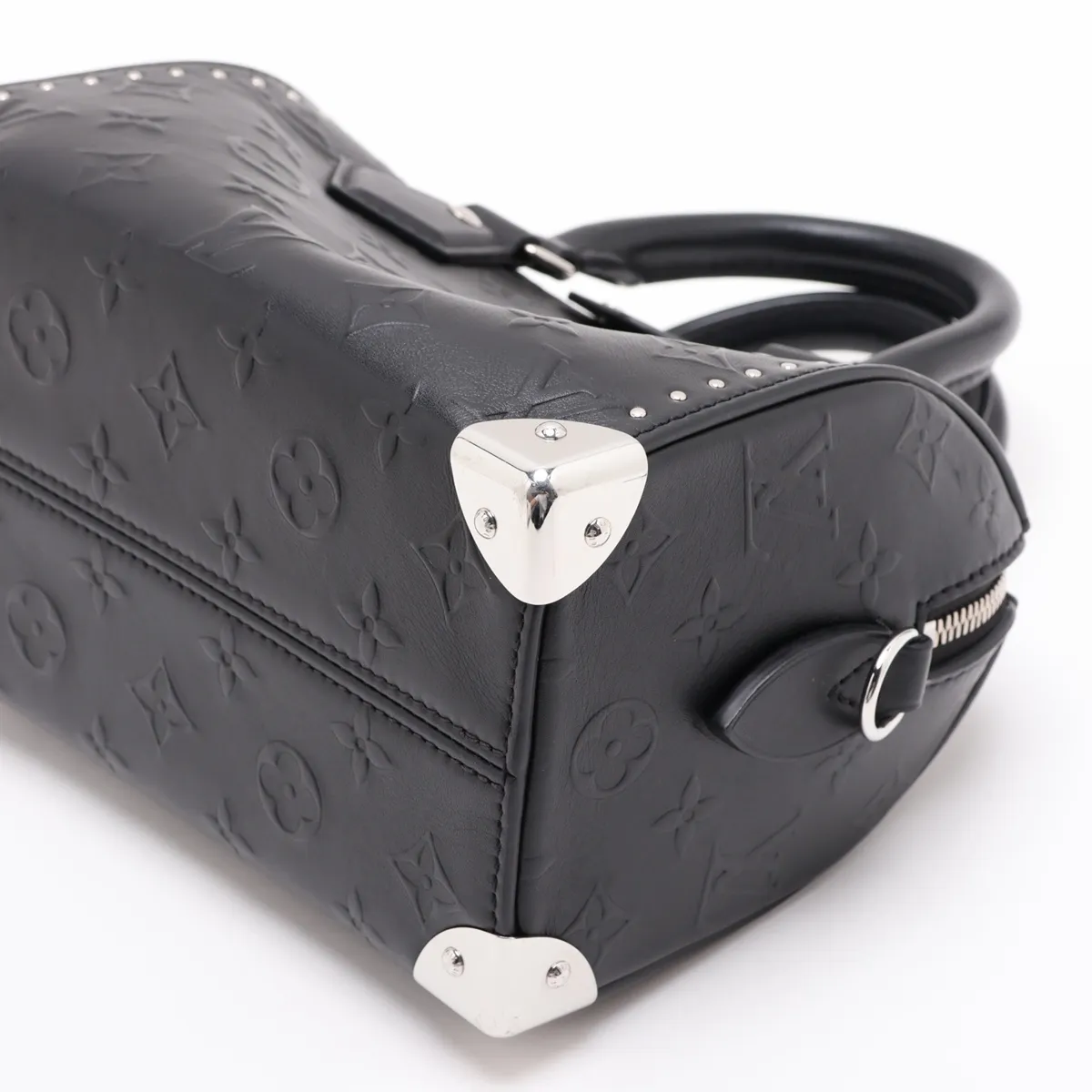 Monogram Saga Speedy Trunk 20 M27921 Black (RFID detected) — view 3