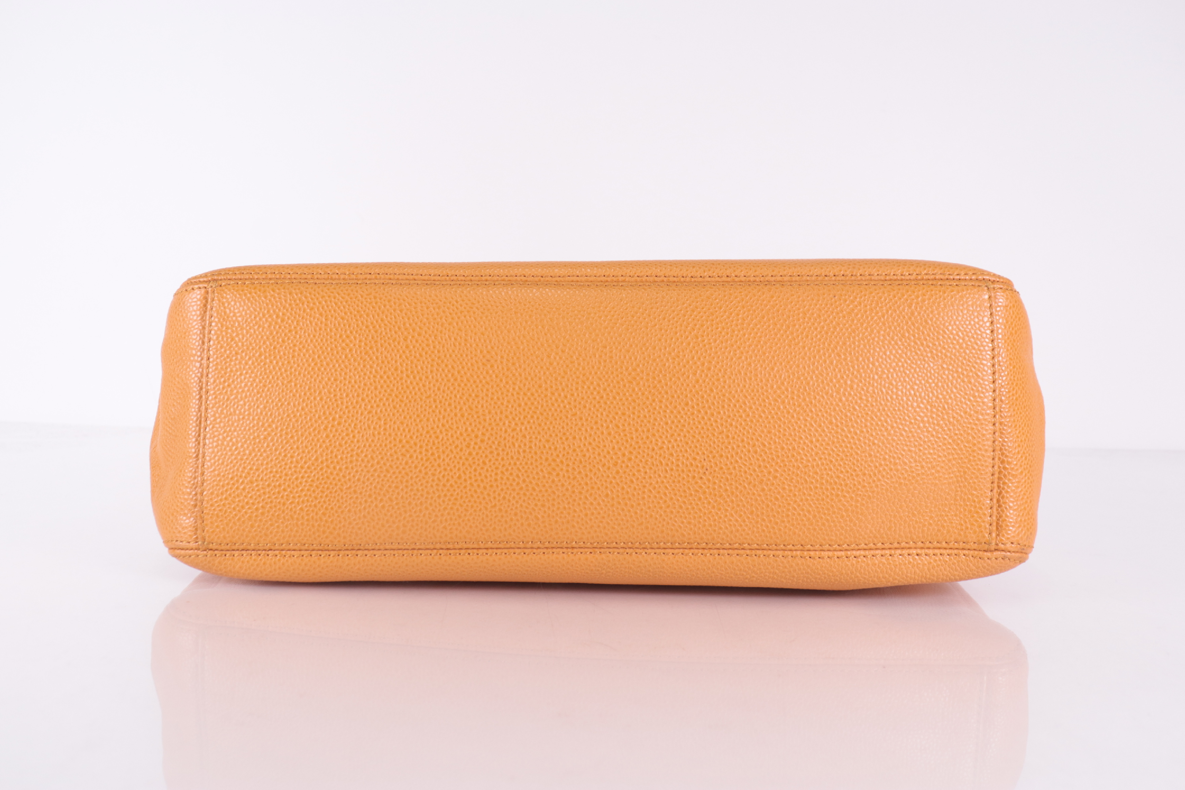 Coco Mark Caviar Tote Orange (No. 6) Tote Bag — view 7