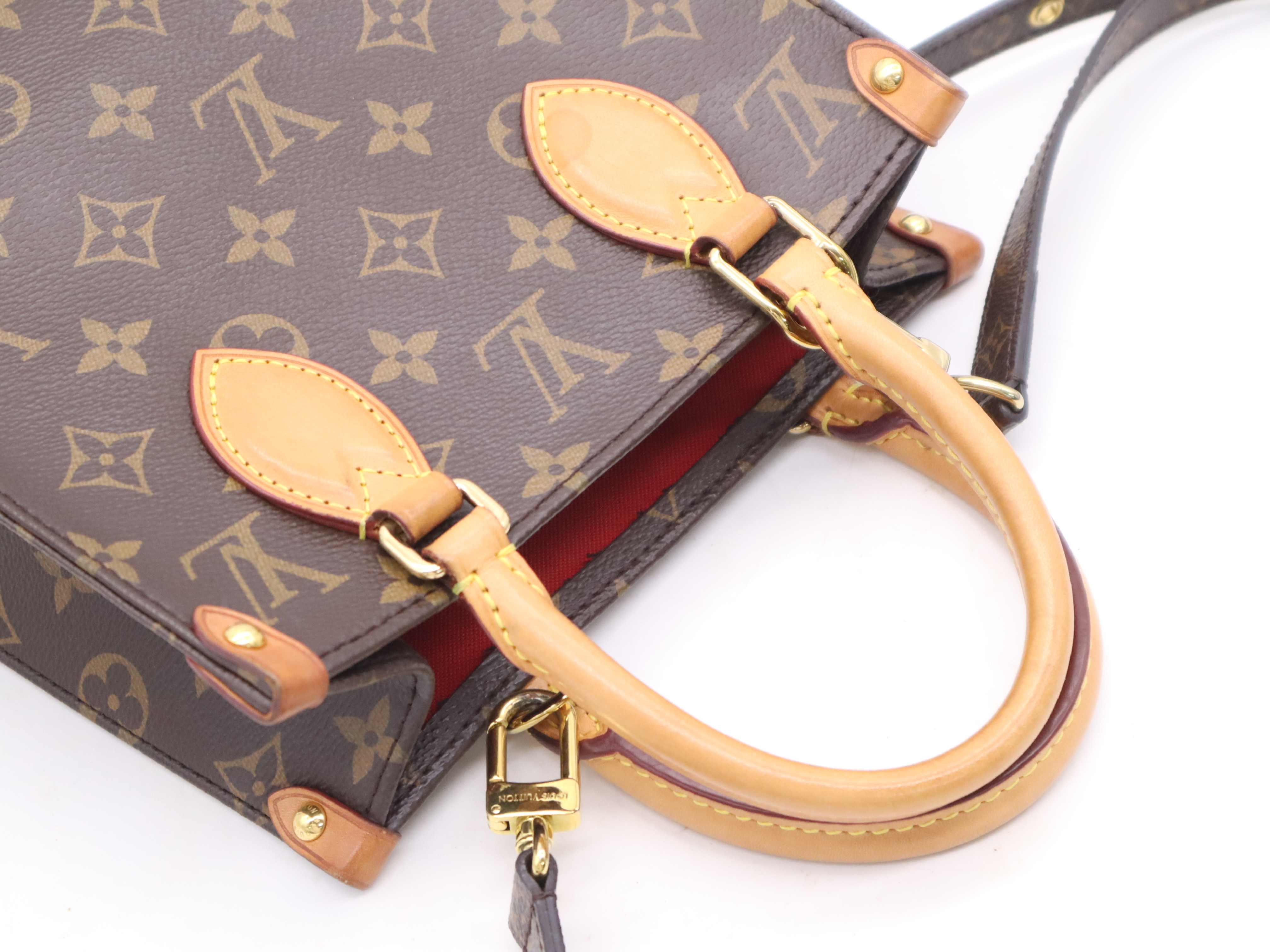 M45847 Monogram Sac Plat BB Shoulder Bag with Shoulder Strap (REID verified) — view 6