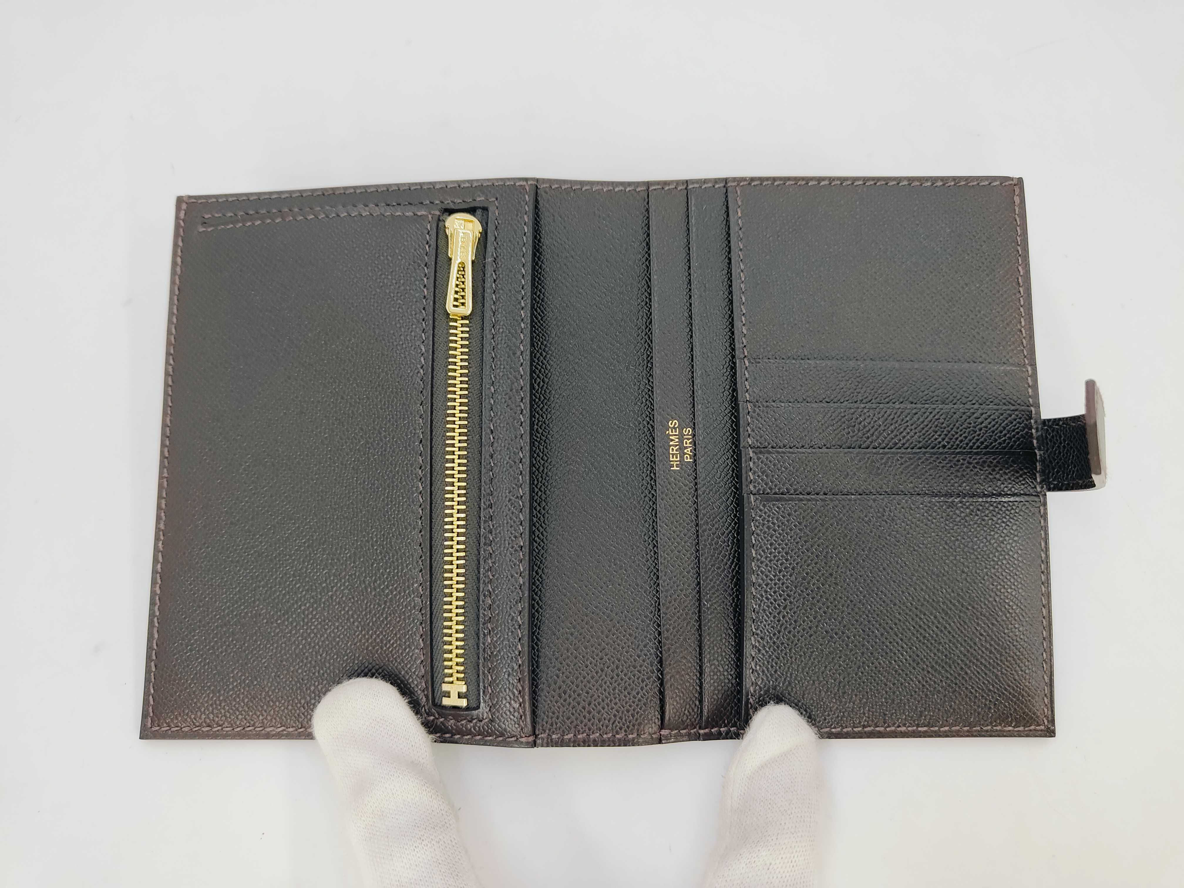 Bearn Wallet BEARN COMPACT VEAU MADAME GHW K STAMP Wallet — view 8
