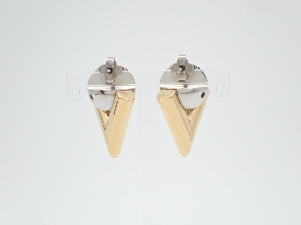 V for Louis Vuitton Pearl M02408 Earrings with Box — view 2
