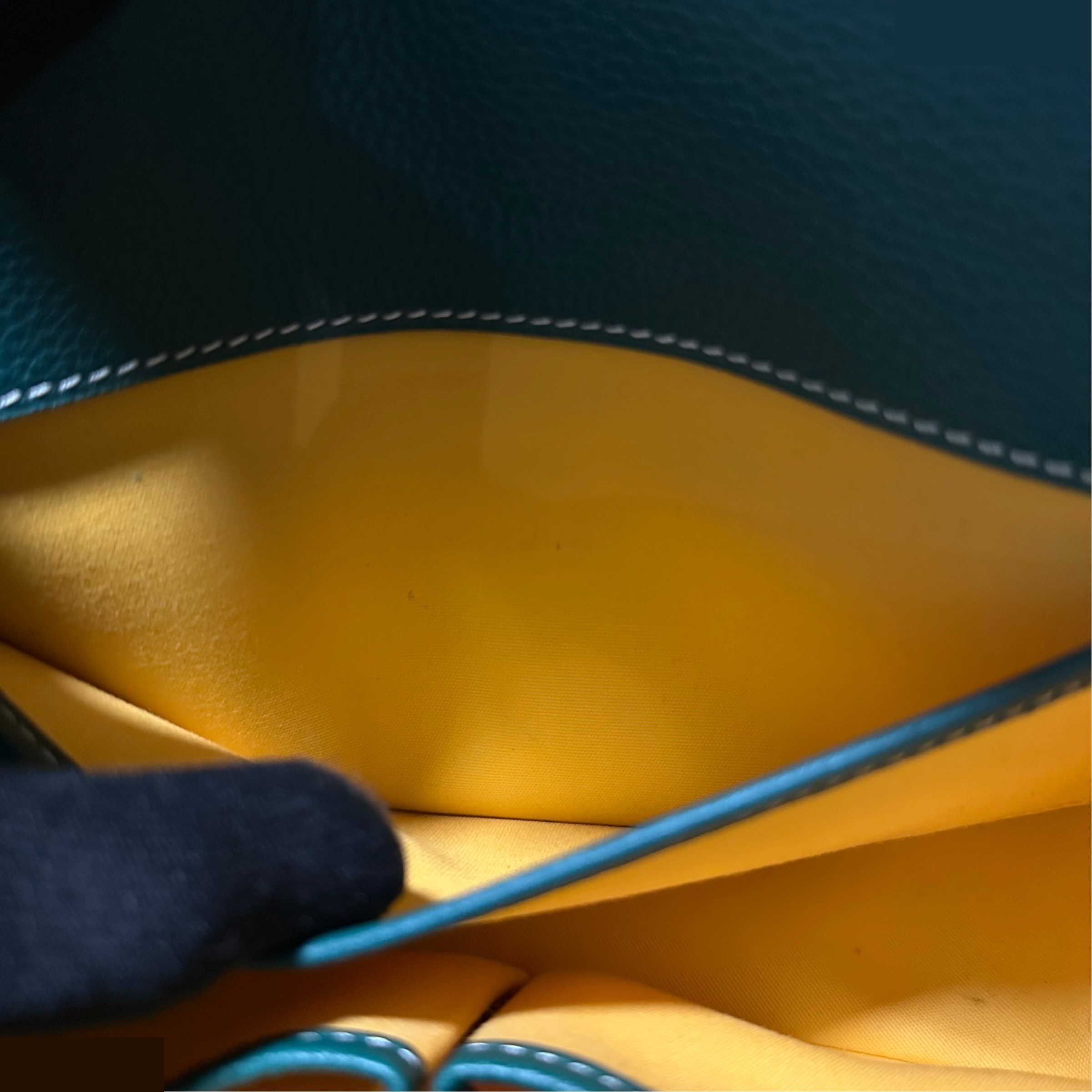 Belvedere PM Shoulder Bag, Herringbone Print, Green — view 12