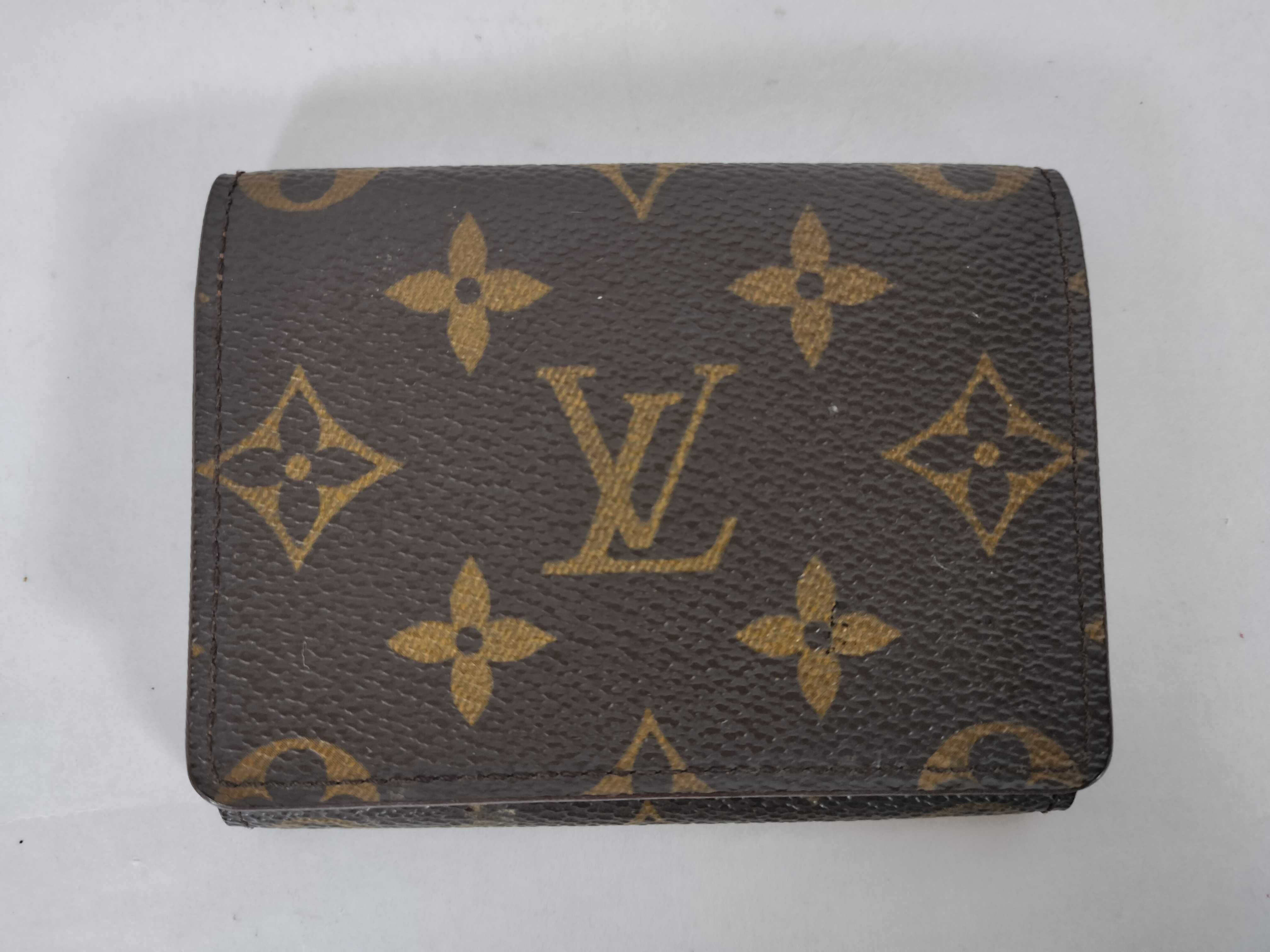 Monogram Visite Card Case (Card Case/Pass Case/Business Card Holder)