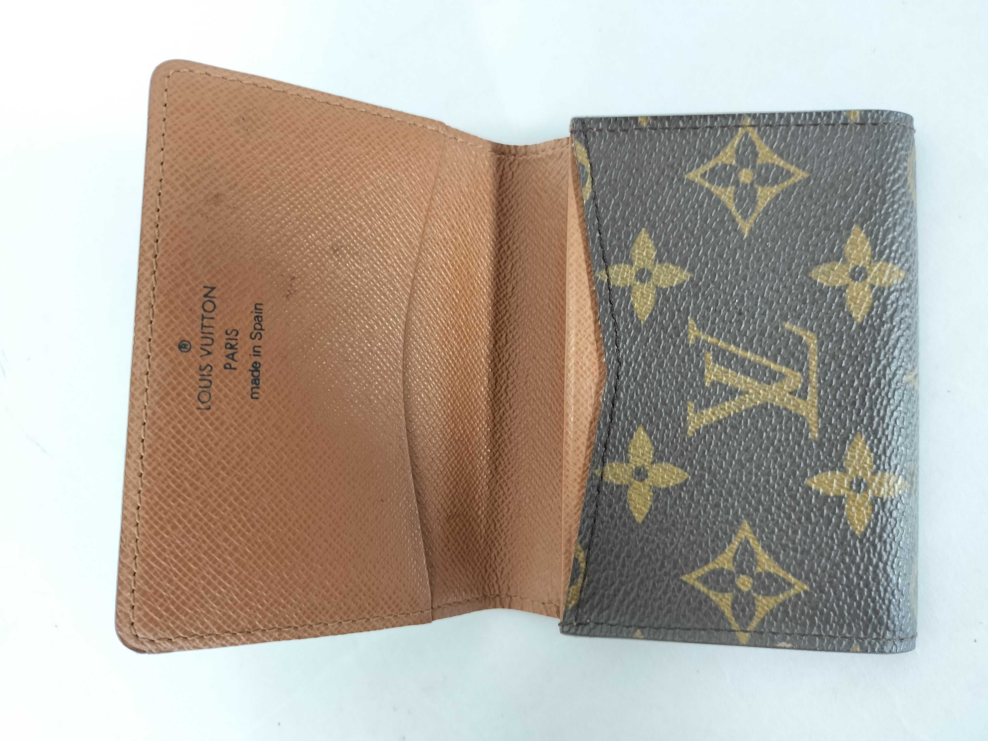 Monogram Visite Card Case (Card Case/Pass Case/Business Card Holder) — view 8