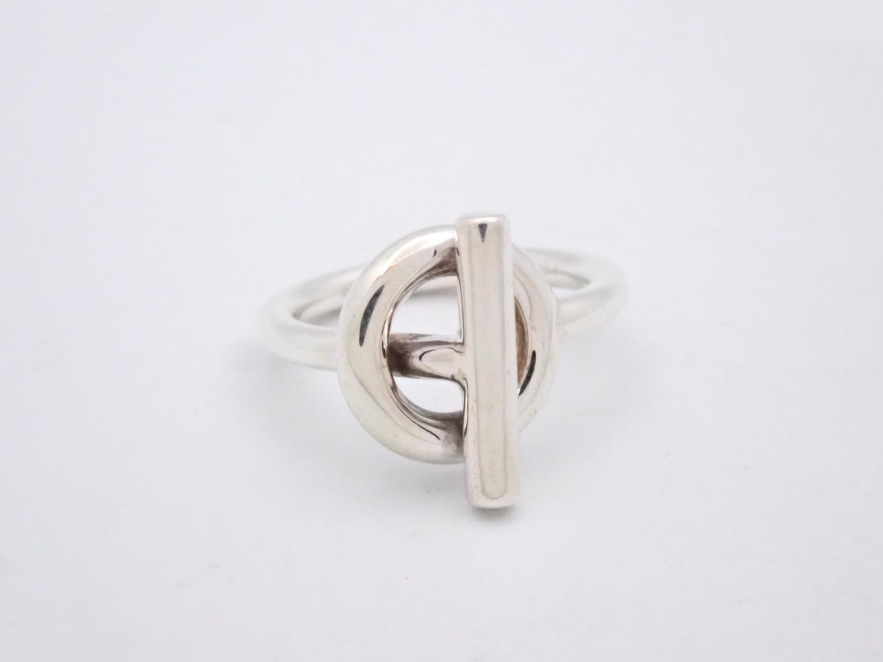 Echappé ring, stamped "50", actual size #8, Ag925/4.5g