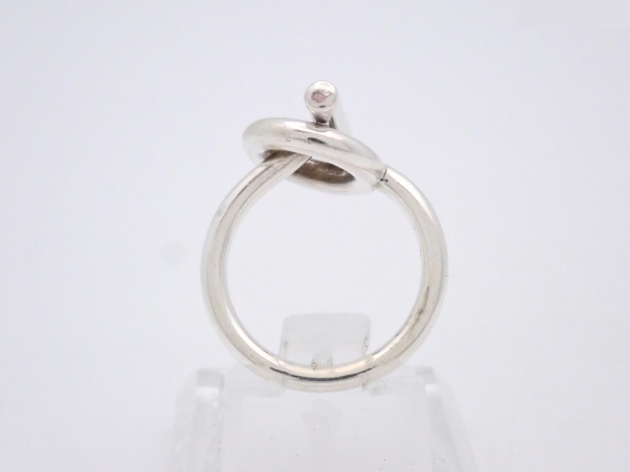 Echappé ring, stamped "50", actual size #8, Ag925/4.5g — view 3