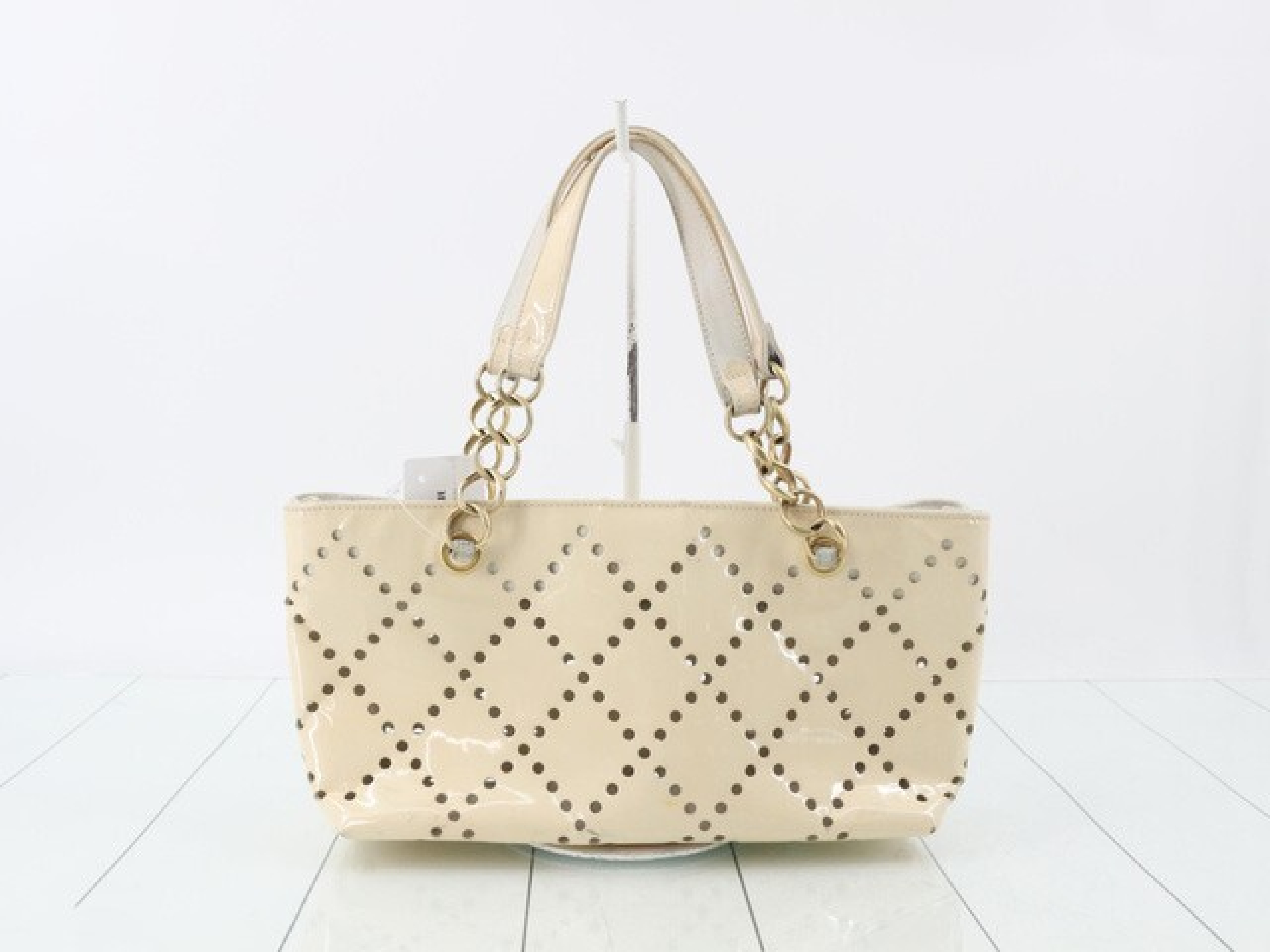 Coco Mark Enamel Tote Bag (with sticker, serial number 8) — view 2