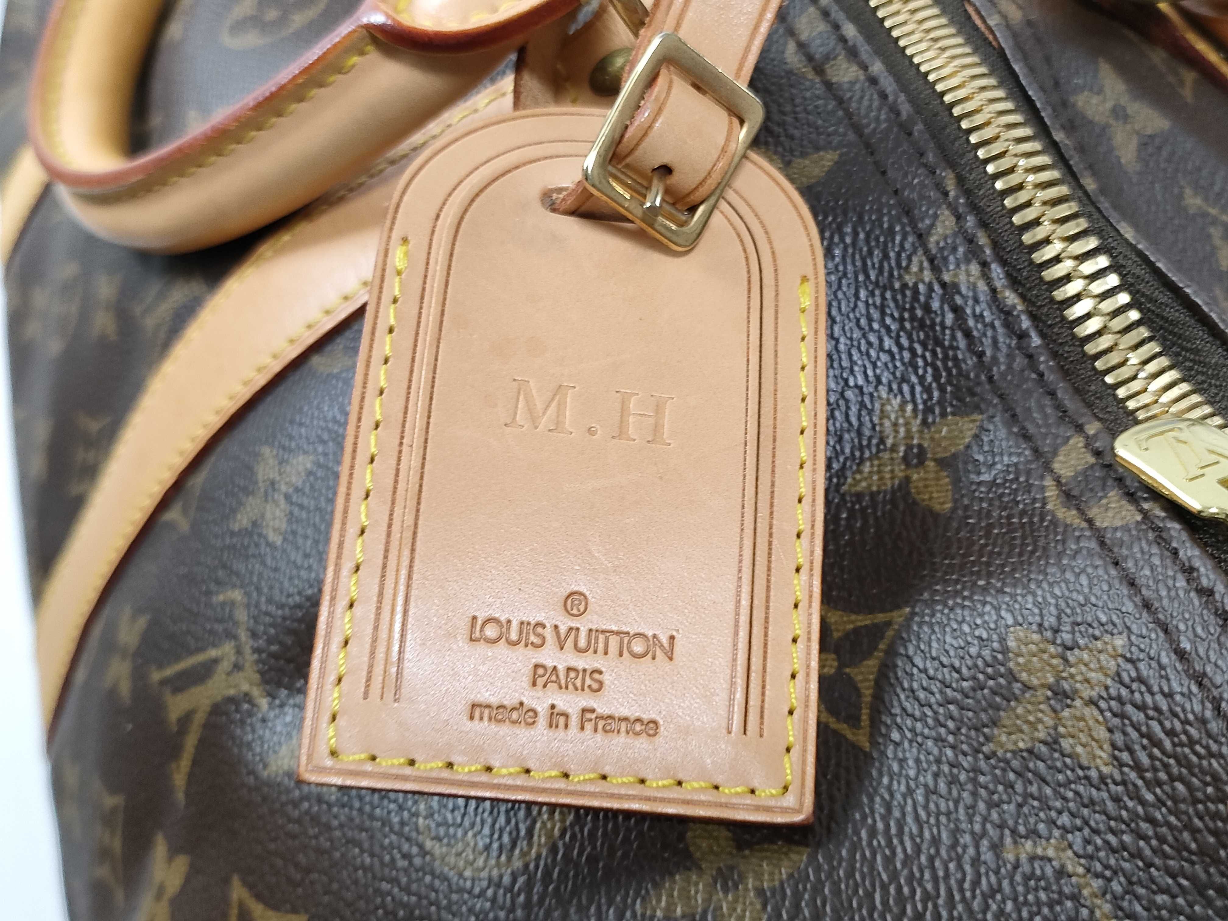 Monogram Keepall Bandoulière 50 M41416 MB0043 Brown Boston Bag — view 6