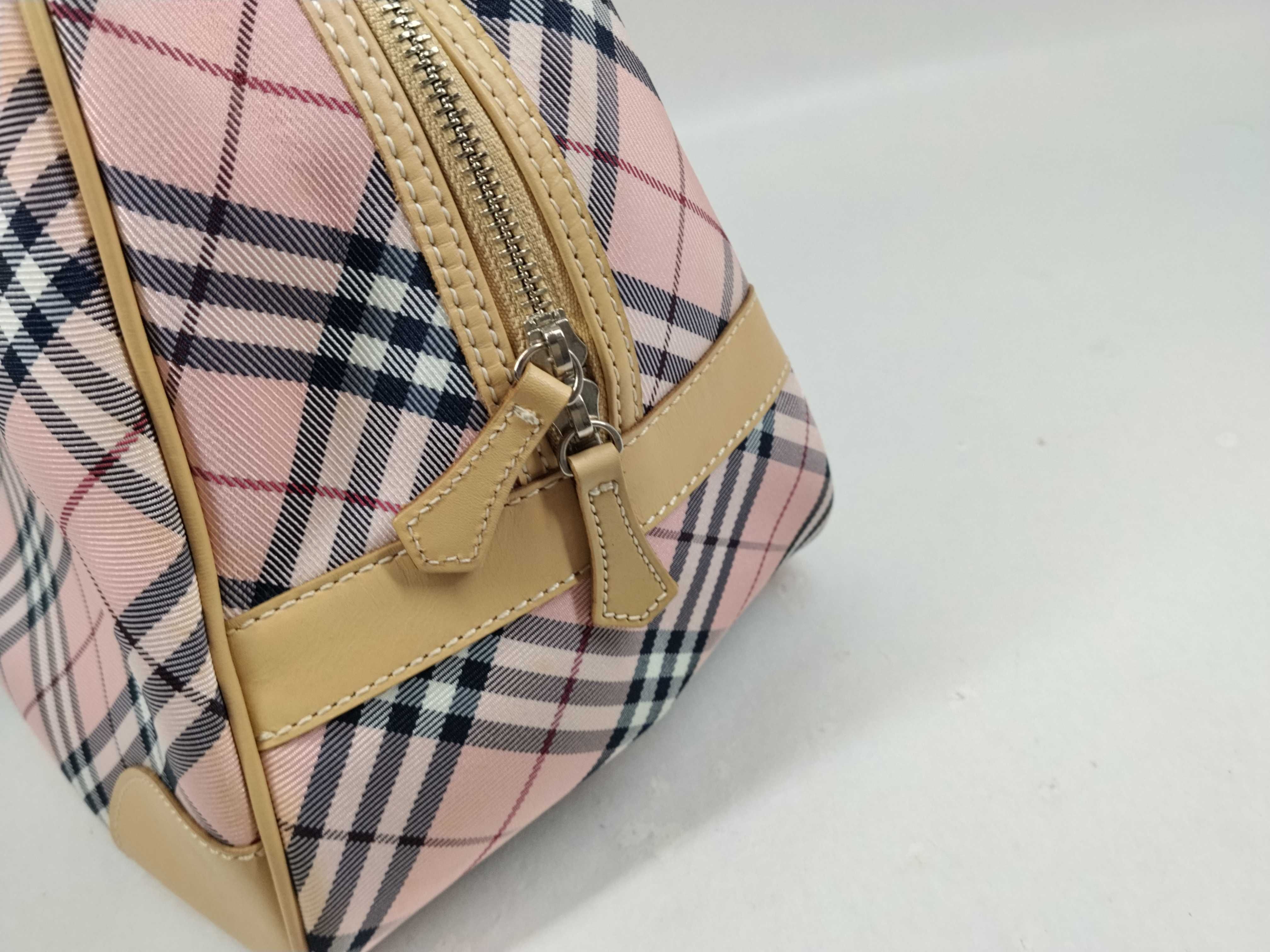 Blue Label Nova Check Boston Bag (Pink) — view 5
