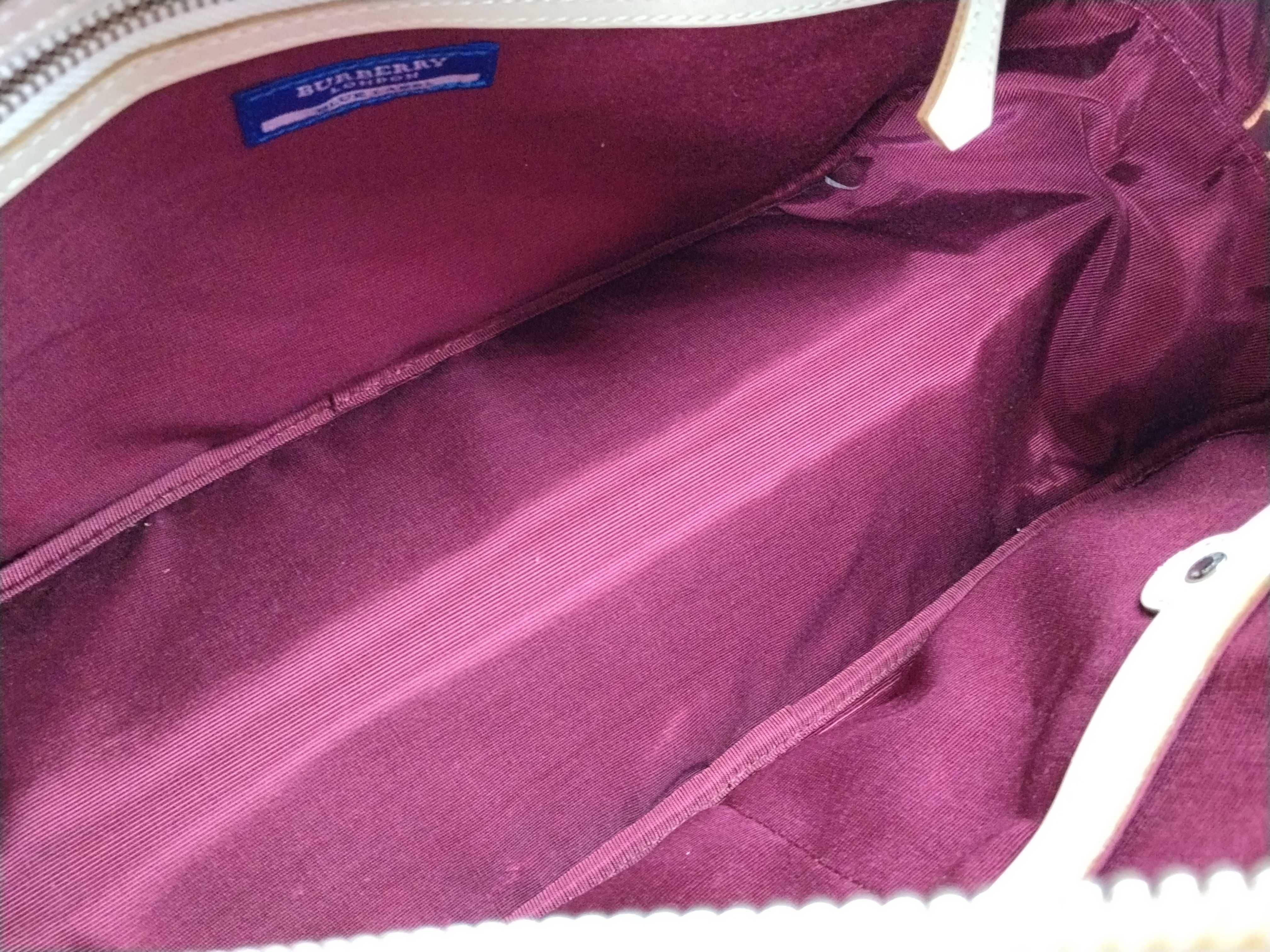 Blue Label Nova Check Boston Bag (Pink) — view 10