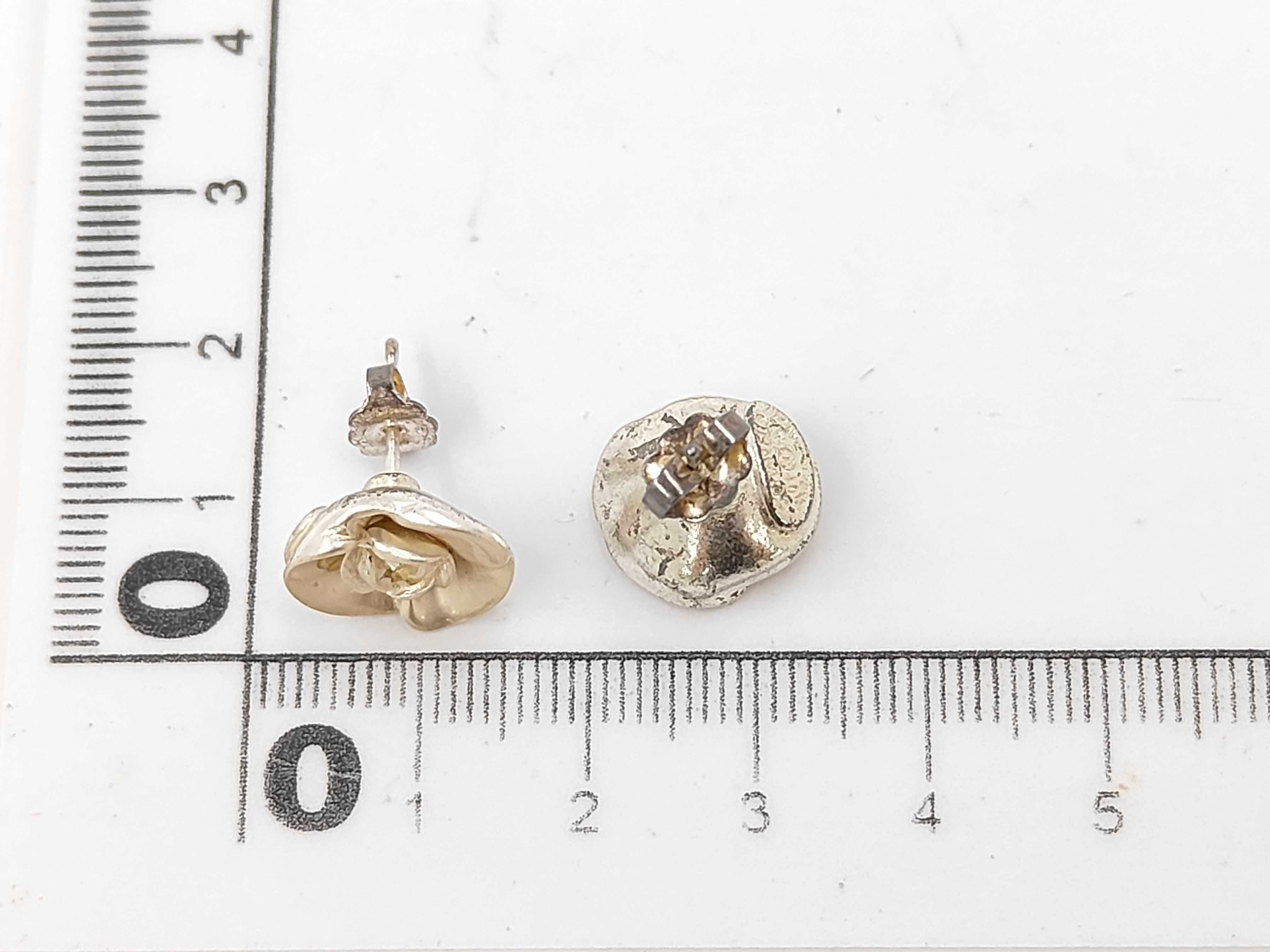 Camellia/Silver/01A Earrings — view 7