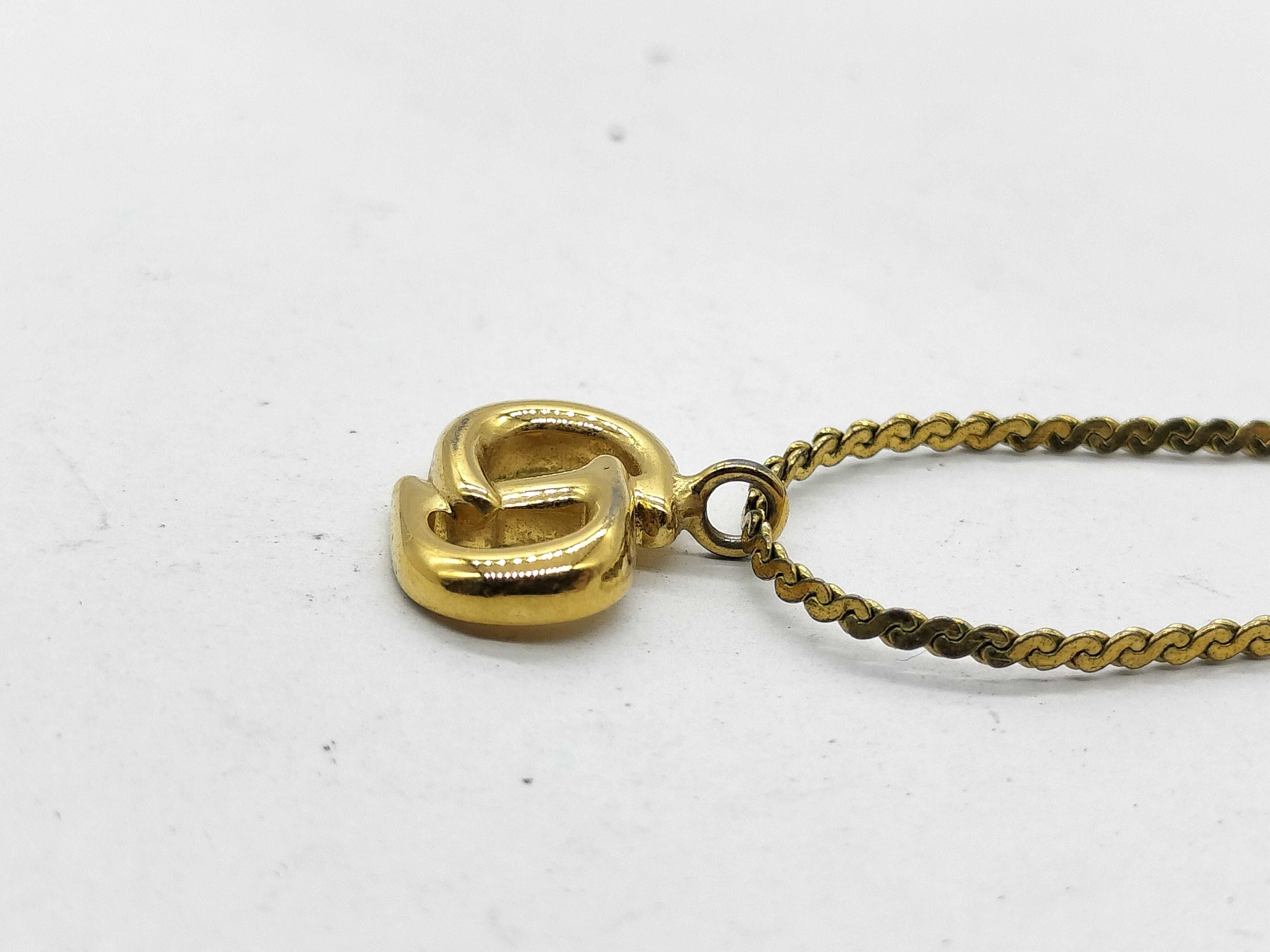 CD Logo GP Gold-Colored Necklace — view 2