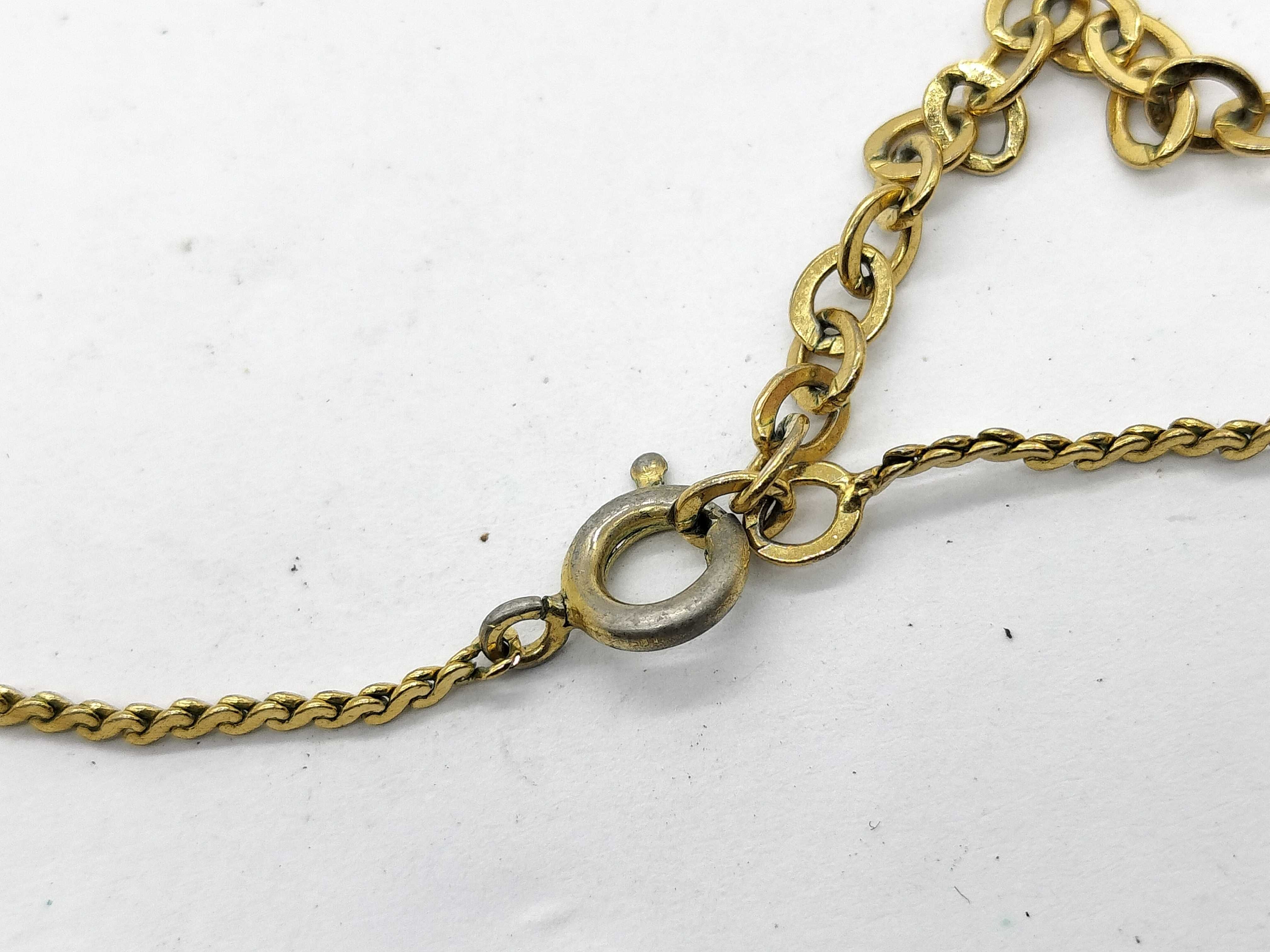 CD Logo GP Gold-Colored Necklace — view 4