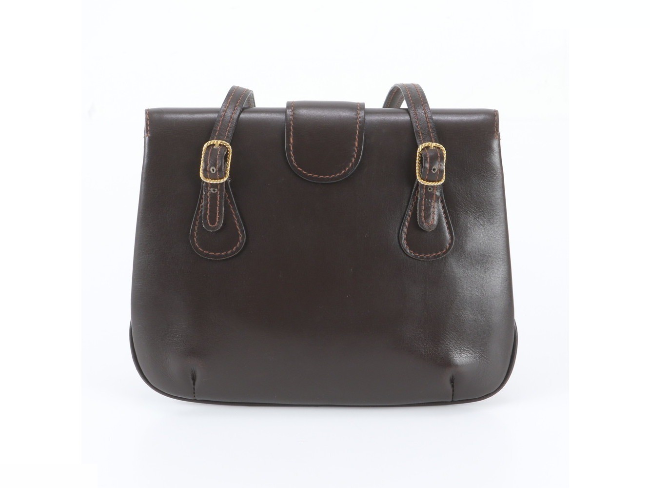 Sherry Line Leather Shoulder Bag — view 3