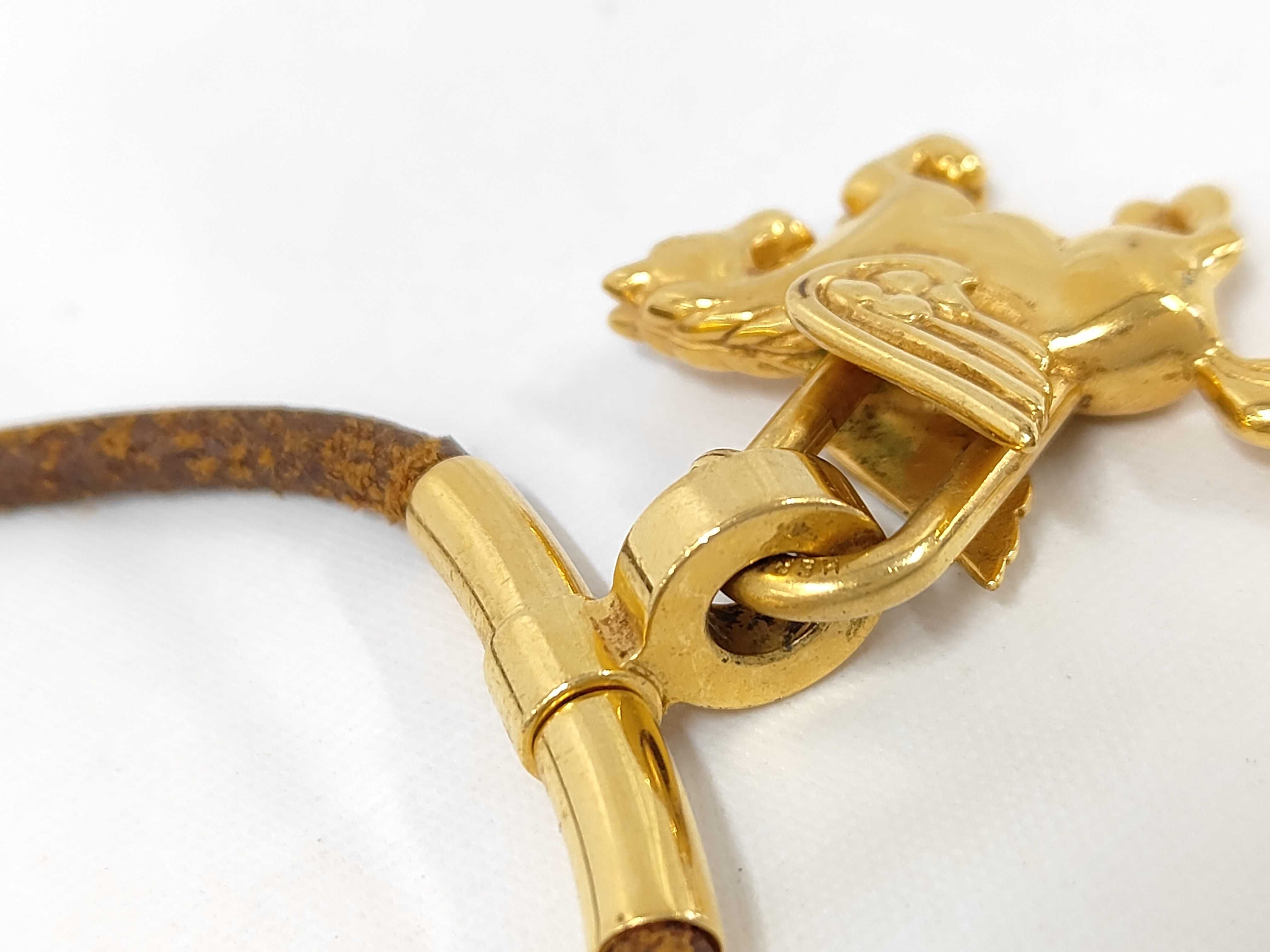 Pegasus Choker with Gold Charm and Padlock Necklace — view 4