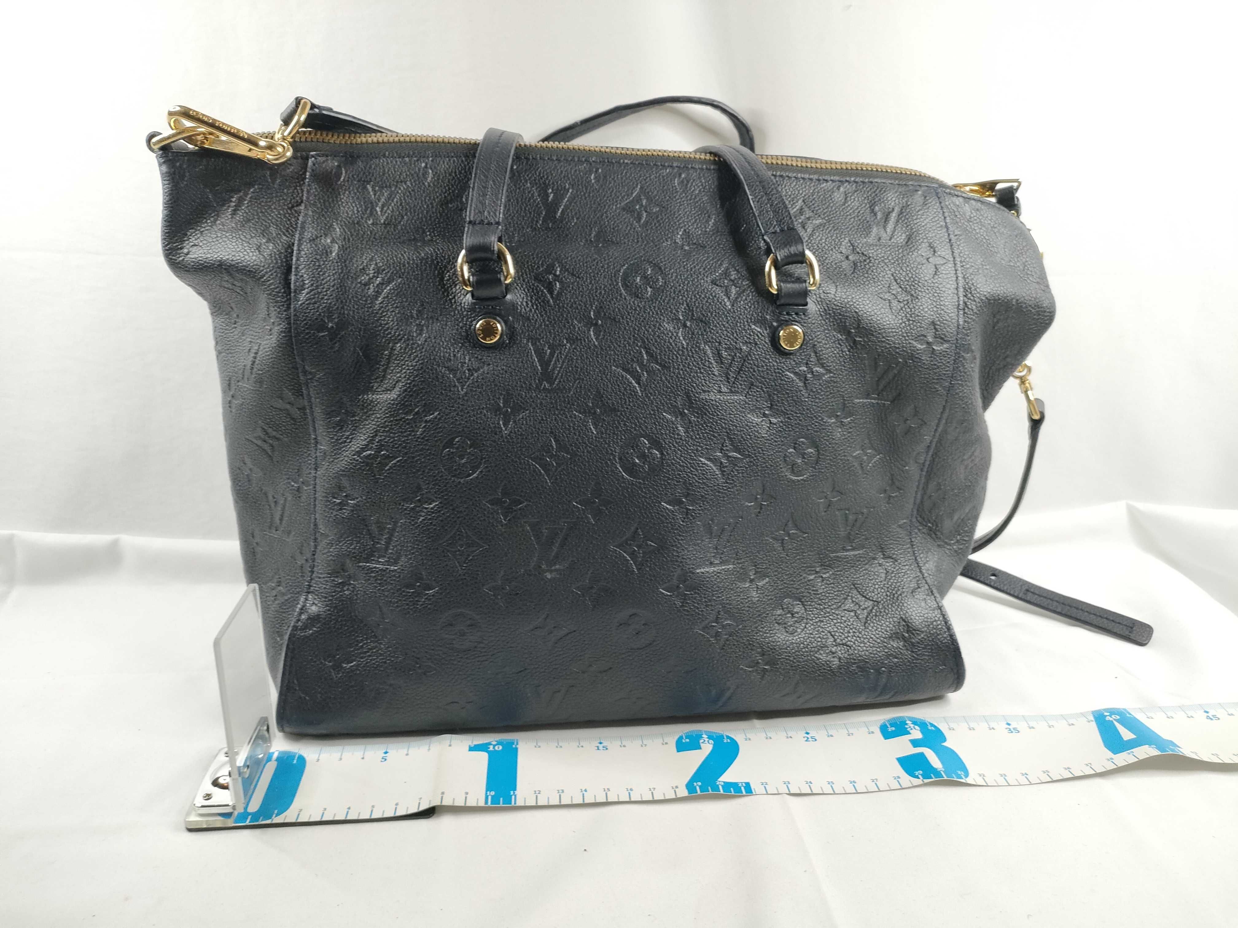 Monogram Empreinte Louis Vuitton Empreinte Lumineuse Leather 2-way Shoulder Bag Serial Shoulder Bag — view 2