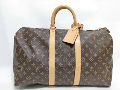 Monogram Louis Vuitton Keepall 45 Boston Bag
