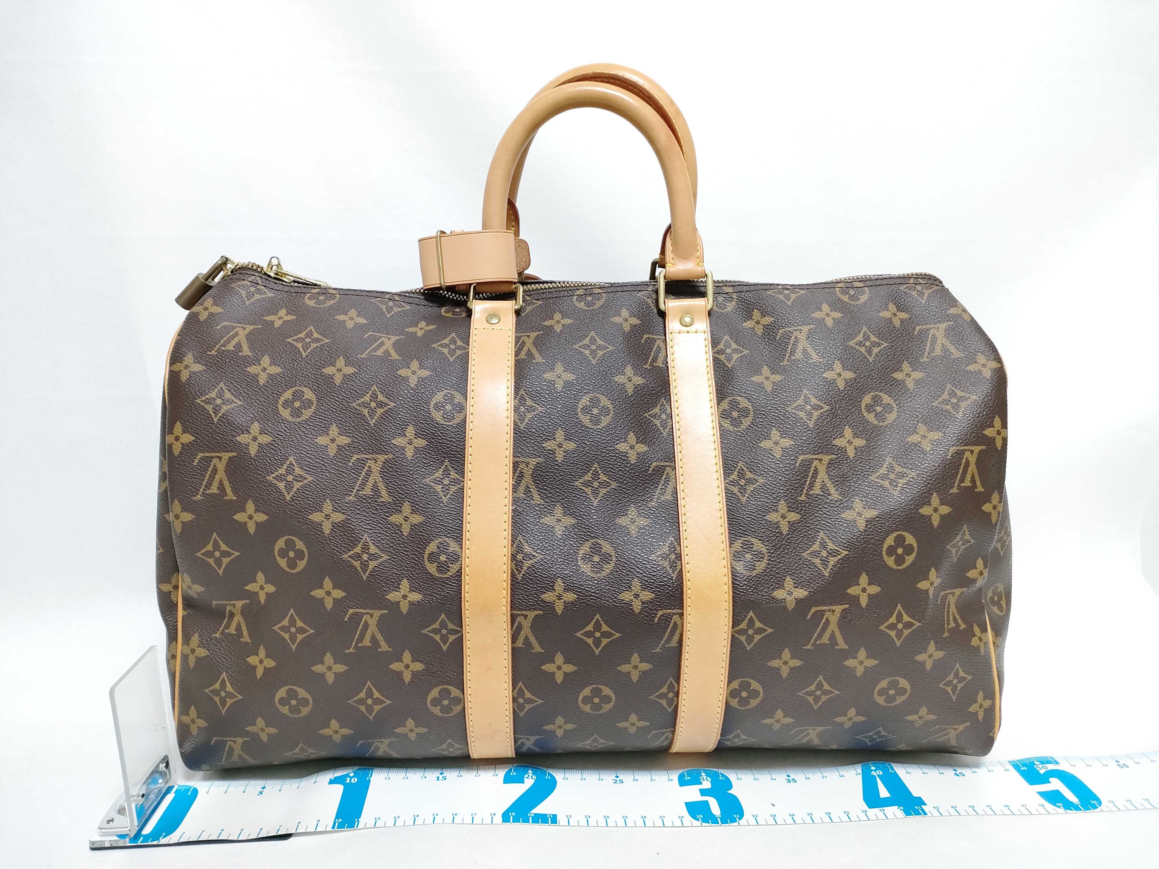 Monogram Louis Vuitton Keepall 45 Boston Bag — view 2