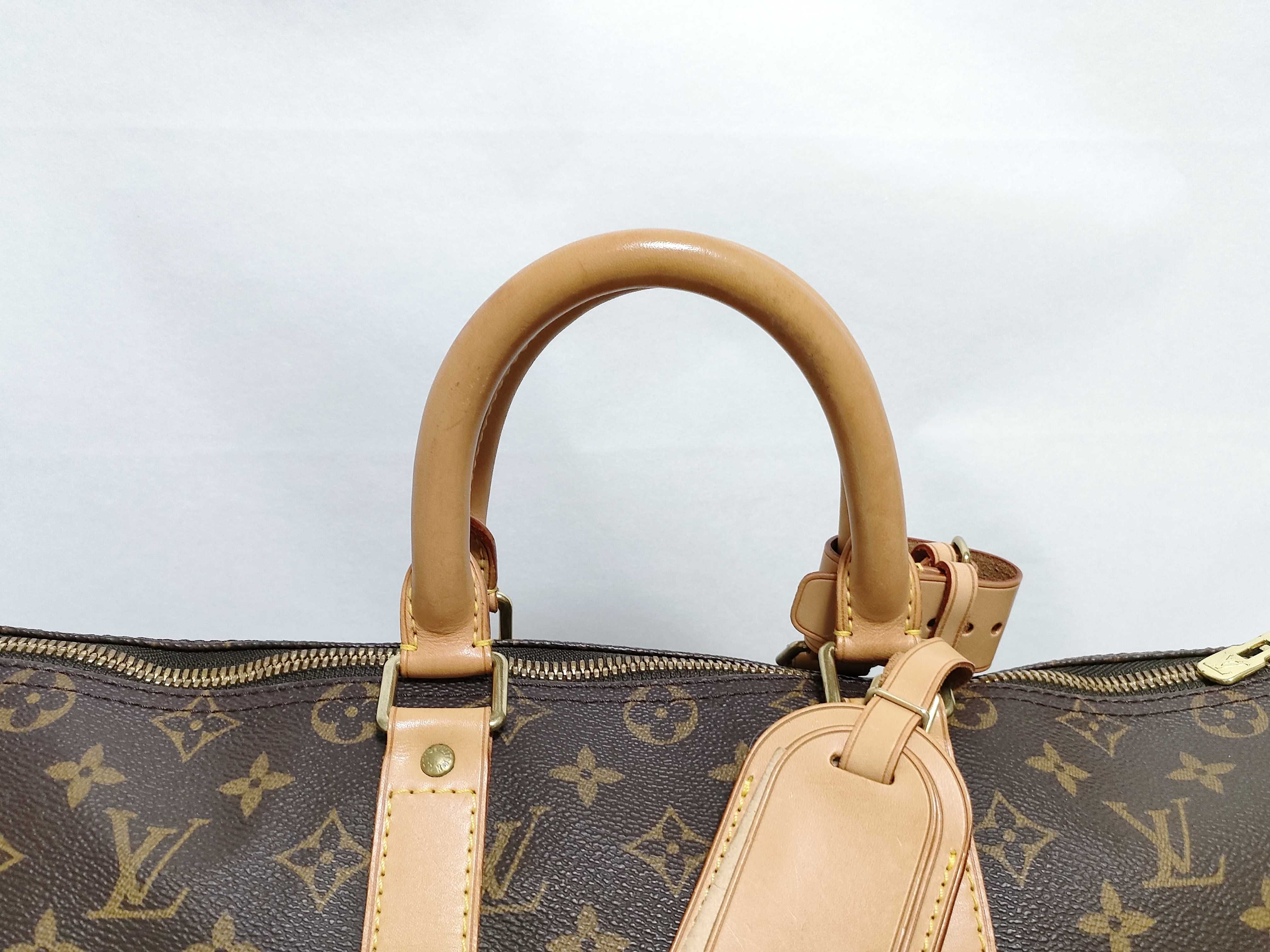 Monogram Louis Vuitton Keepall 45 Boston Bag — view 3
