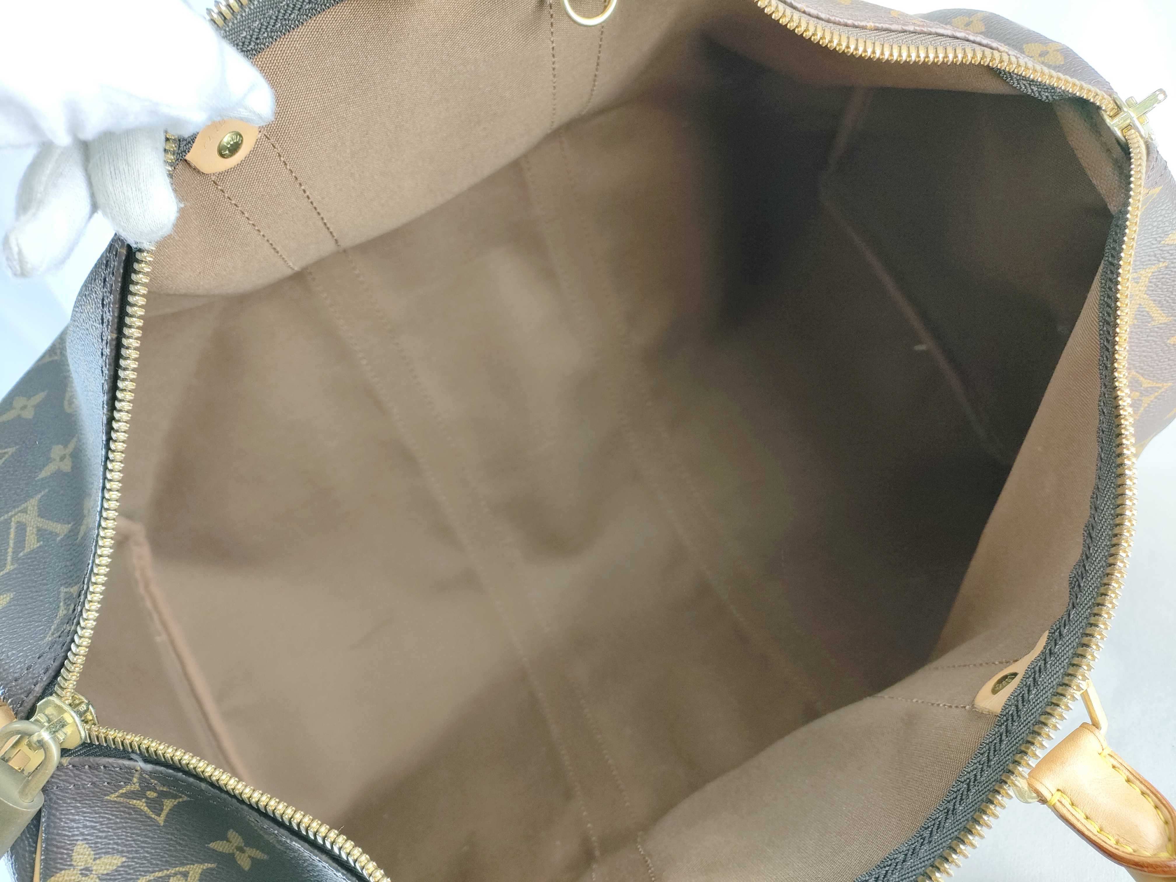 Monogram Louis Vuitton Keepall 45 Boston Bag — view 10