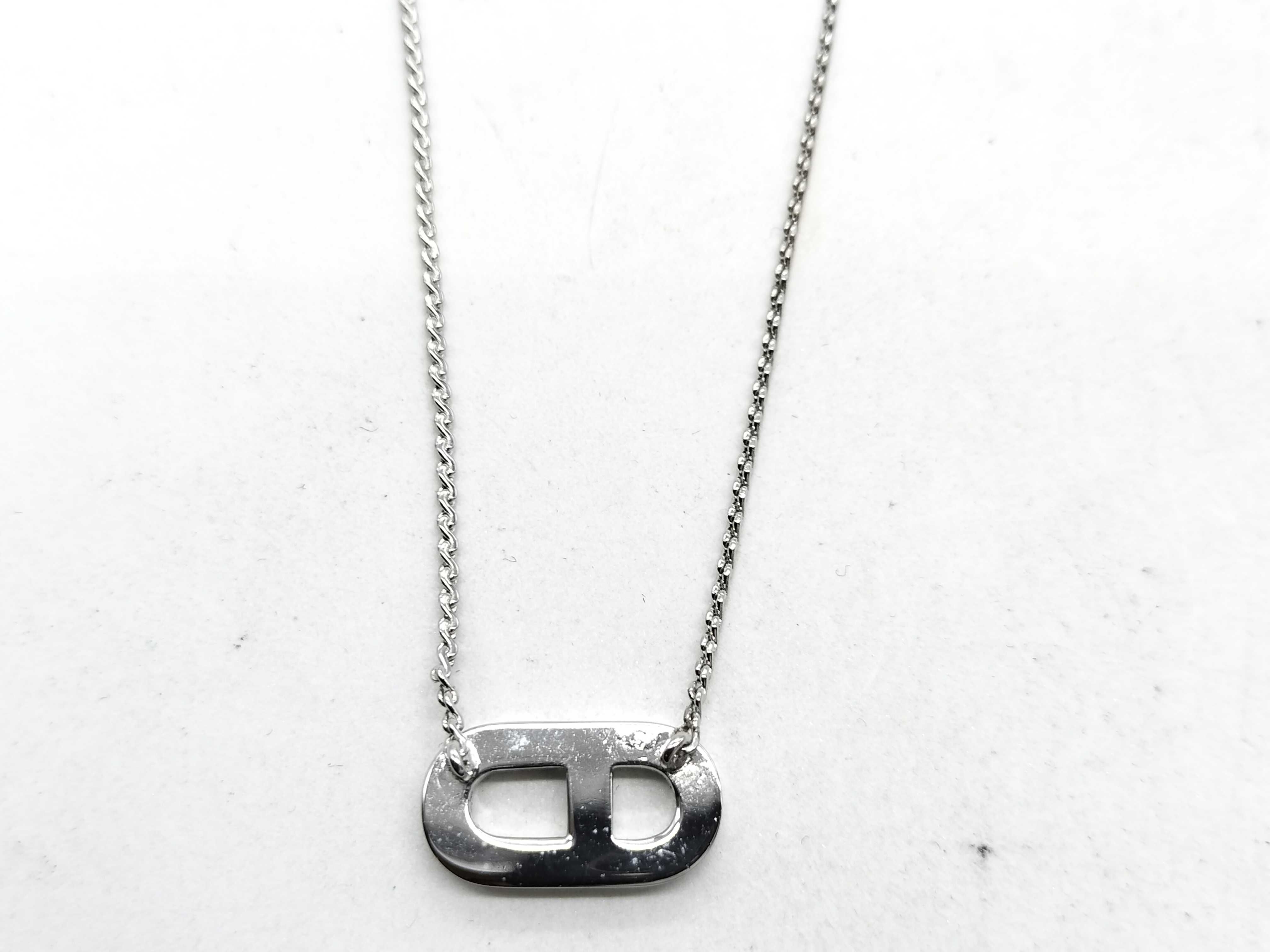 CD Logo Necklace — view 2