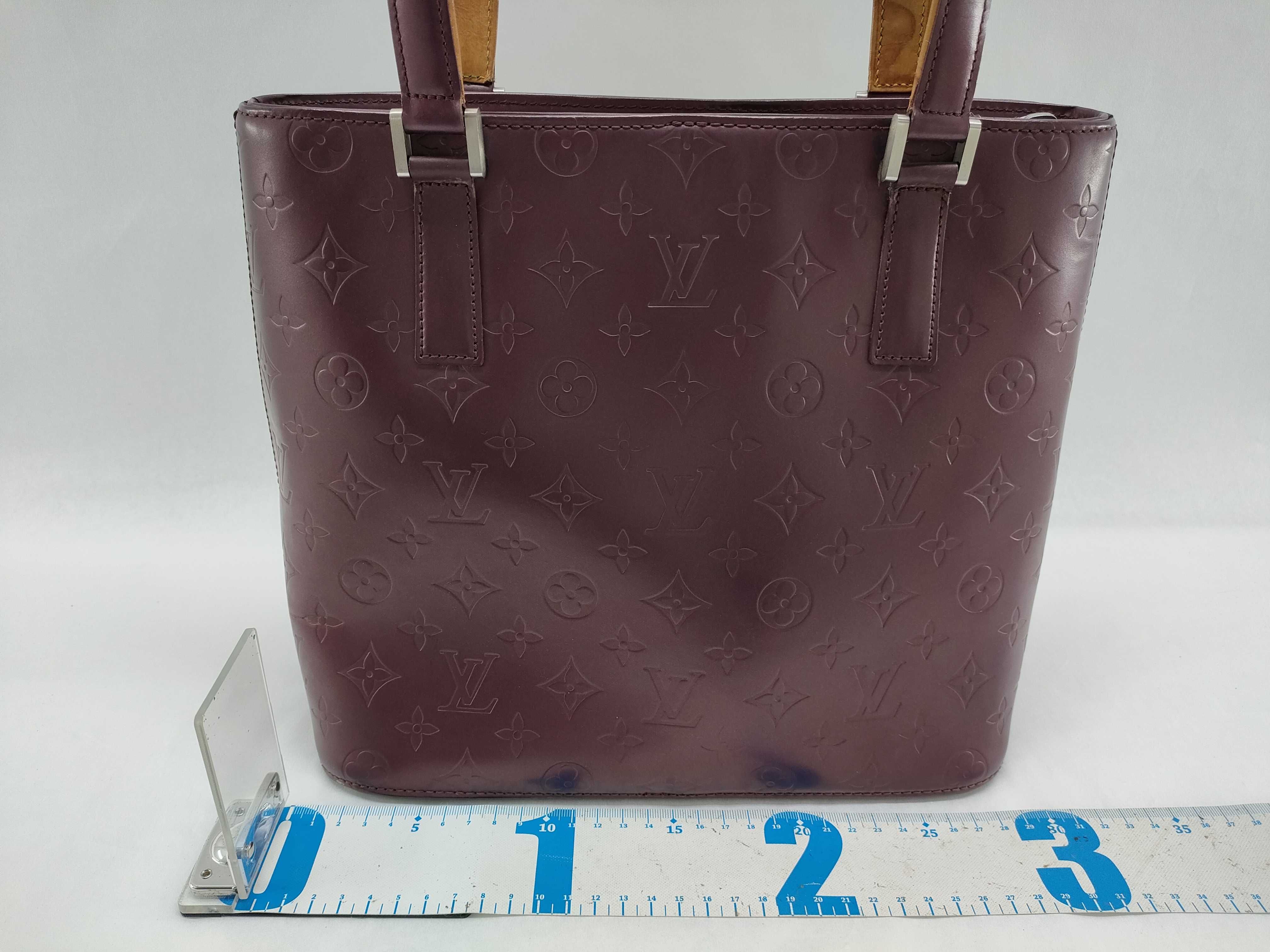 Monogram Matte Louis Vuitton M55116 Stockton CA0062 Monogram Matte Handbag Tote Bag — view 2