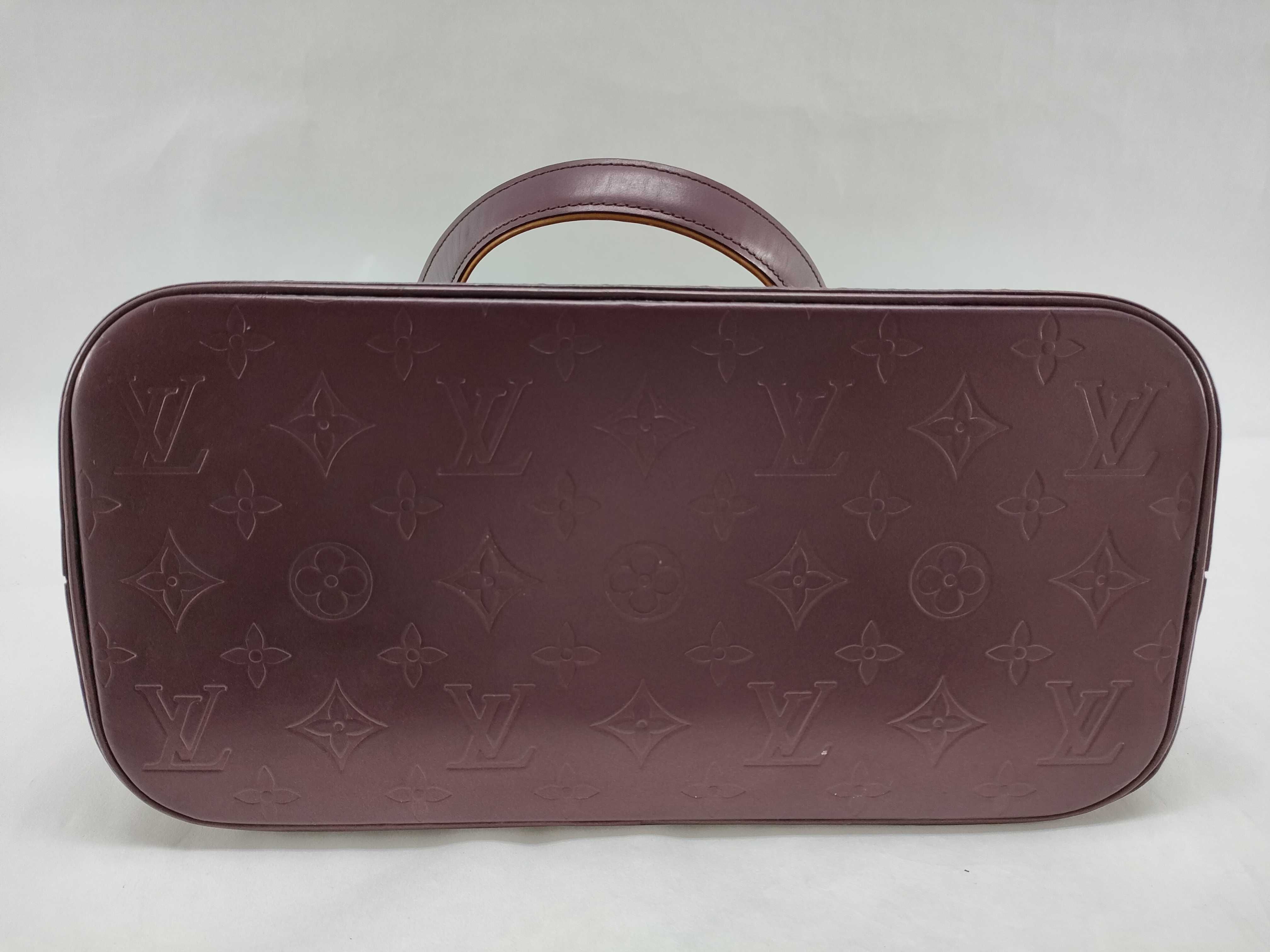 Monogram Matte Louis Vuitton M55116 Stockton CA0062 Monogram Matte Handbag Tote Bag — view 8
