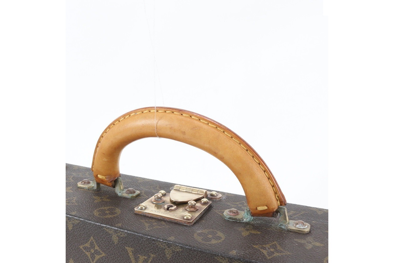 Monogram Crusher M53122 Leather Attache Case — view 2