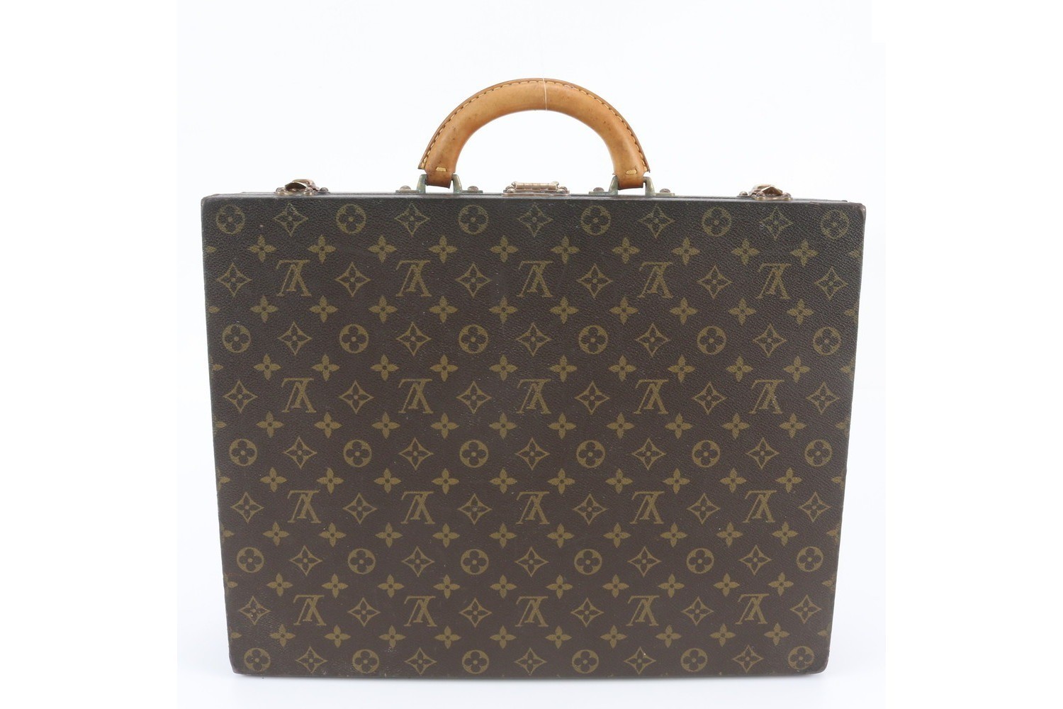 Monogram Crusher M53122 Leather Attache Case — view 3
