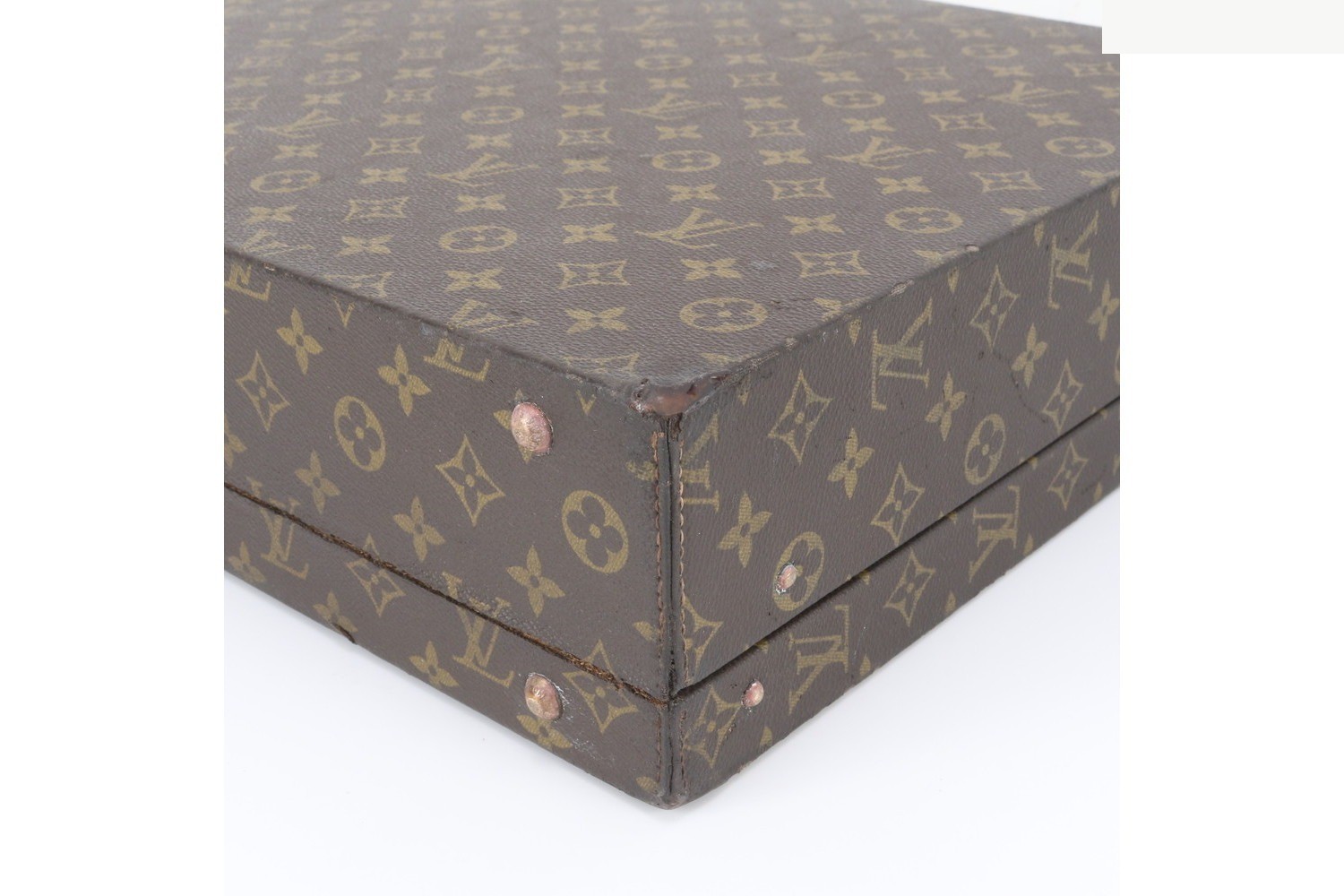 Monogram Crusher M53122 Leather Attache Case — view 5
