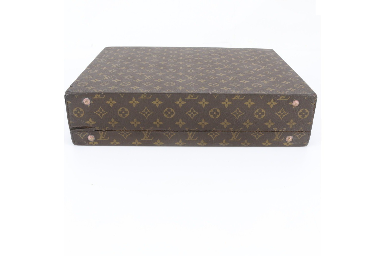 Monogram Crusher M53122 Leather Attache Case — view 6
