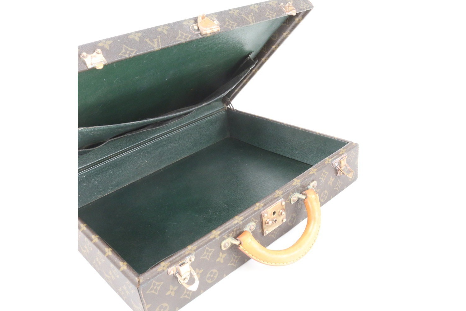 Monogram Crusher M53122 Leather Attache Case — view 7
