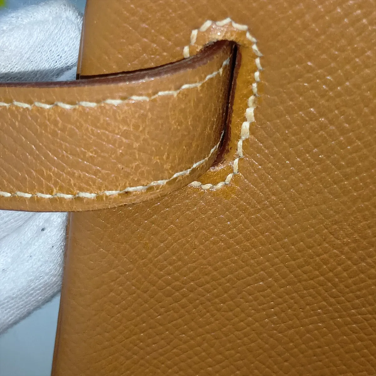 [Individually packaged] Hermes Birkin 35 Letournée Veau Epsom Gold hardware A: 1997 — view 12
