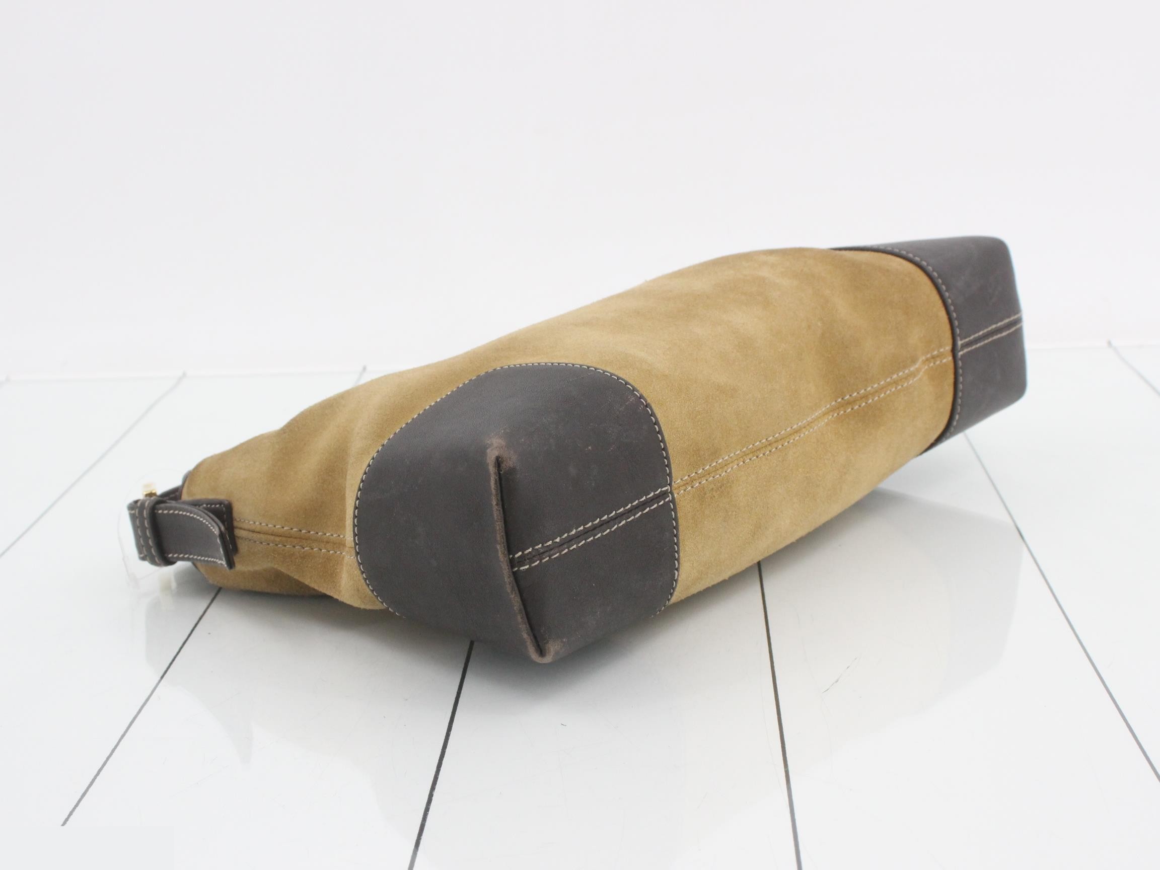 Other lines: Bags, One-shoulder bags, Anagram, Suede, Brown — view 5