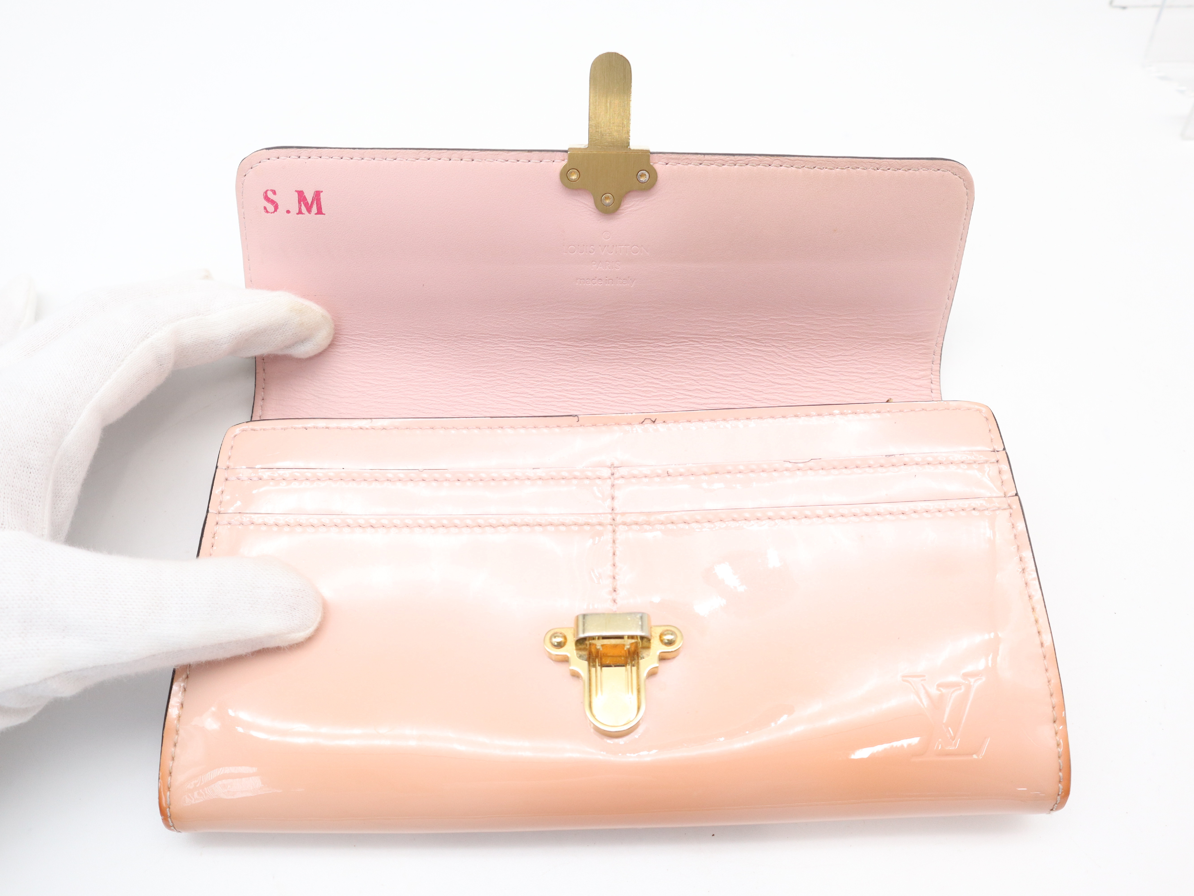 M61719 Monogram Portefeuille Cherrywood Wallet — view 8
