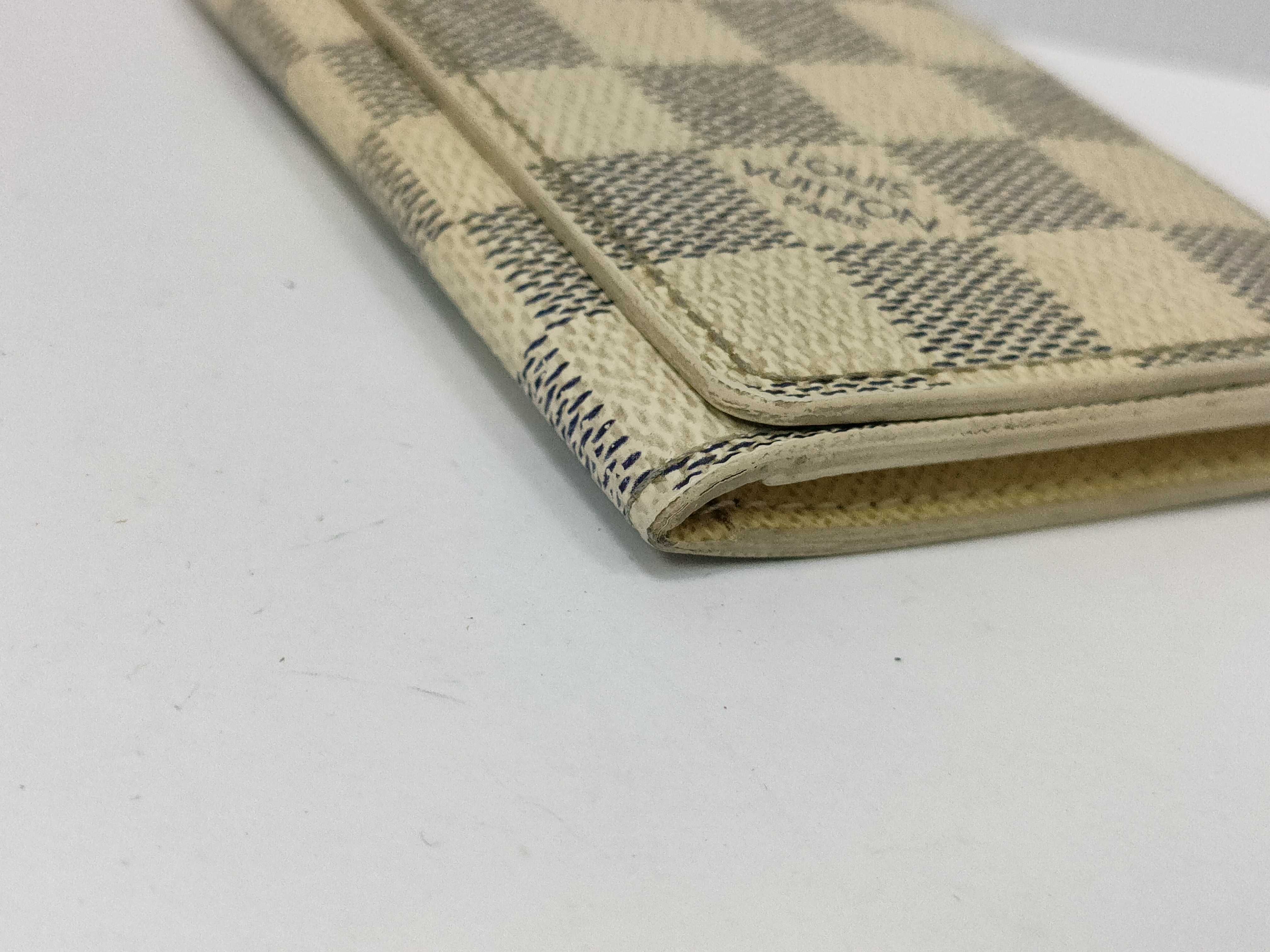 Damier Azur Enveloppe Carte de Visite Card Case — view 4