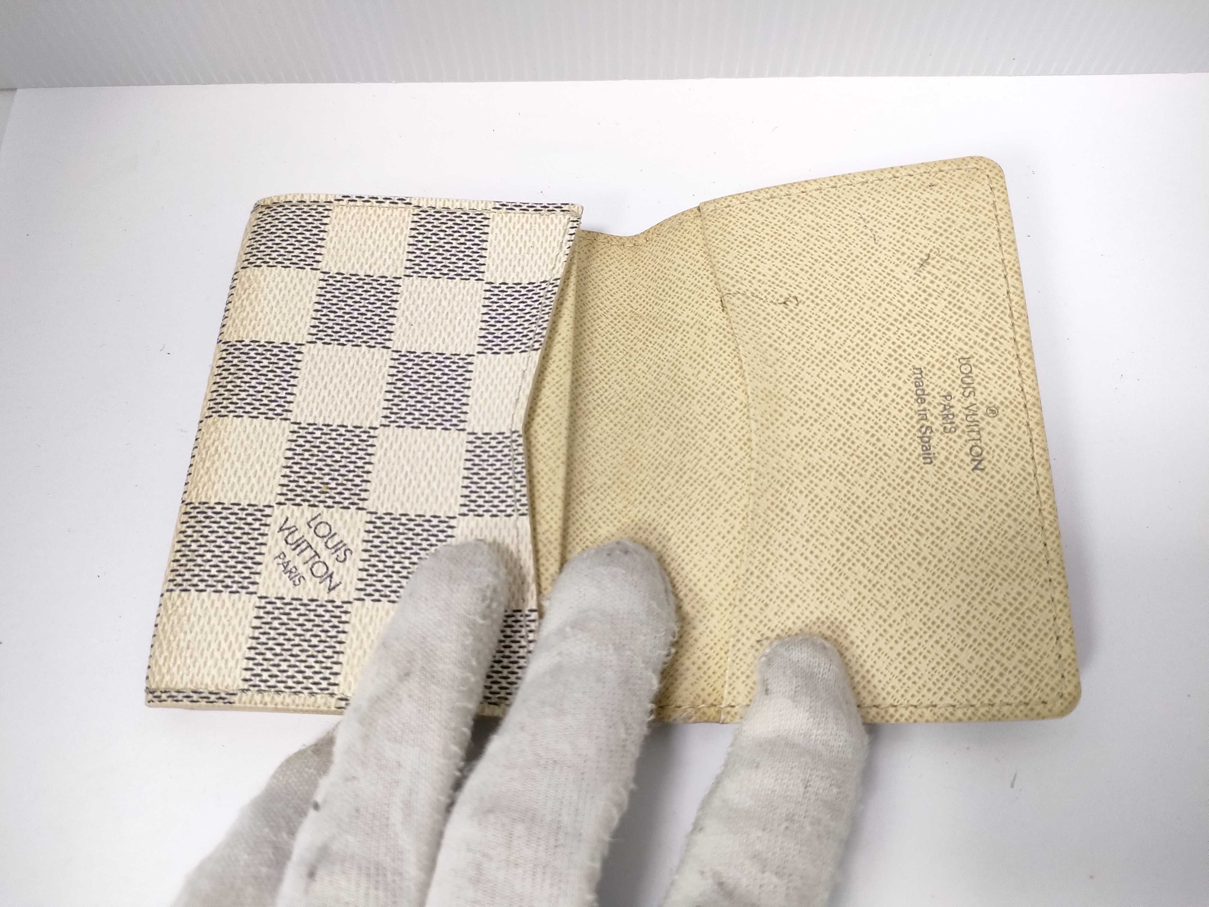 Damier Azur Enveloppe Carte de Visite Card Case — view 7