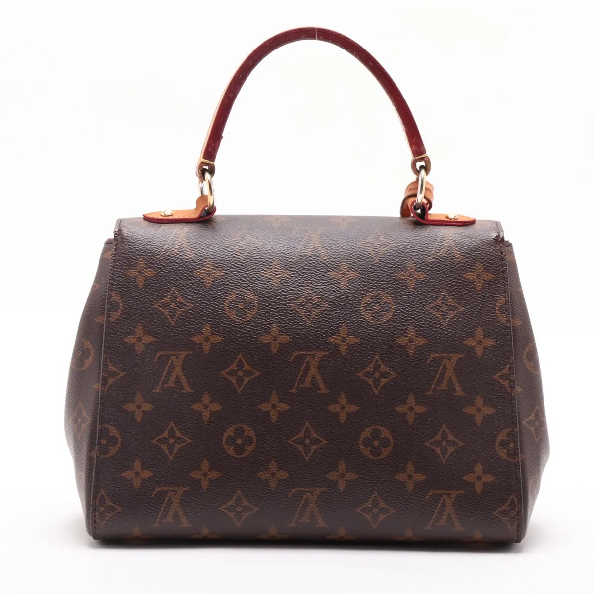 Monogram Cluny BB M42738 DU0137 Brown x Pink. Aftermarket repair at the base. RFID detected. — view 2