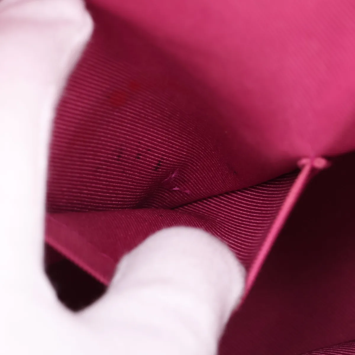Monogram Cluny BB M42738 DU0137 Brown x Pink. Aftermarket repair at the base. RFID detected. — view 10