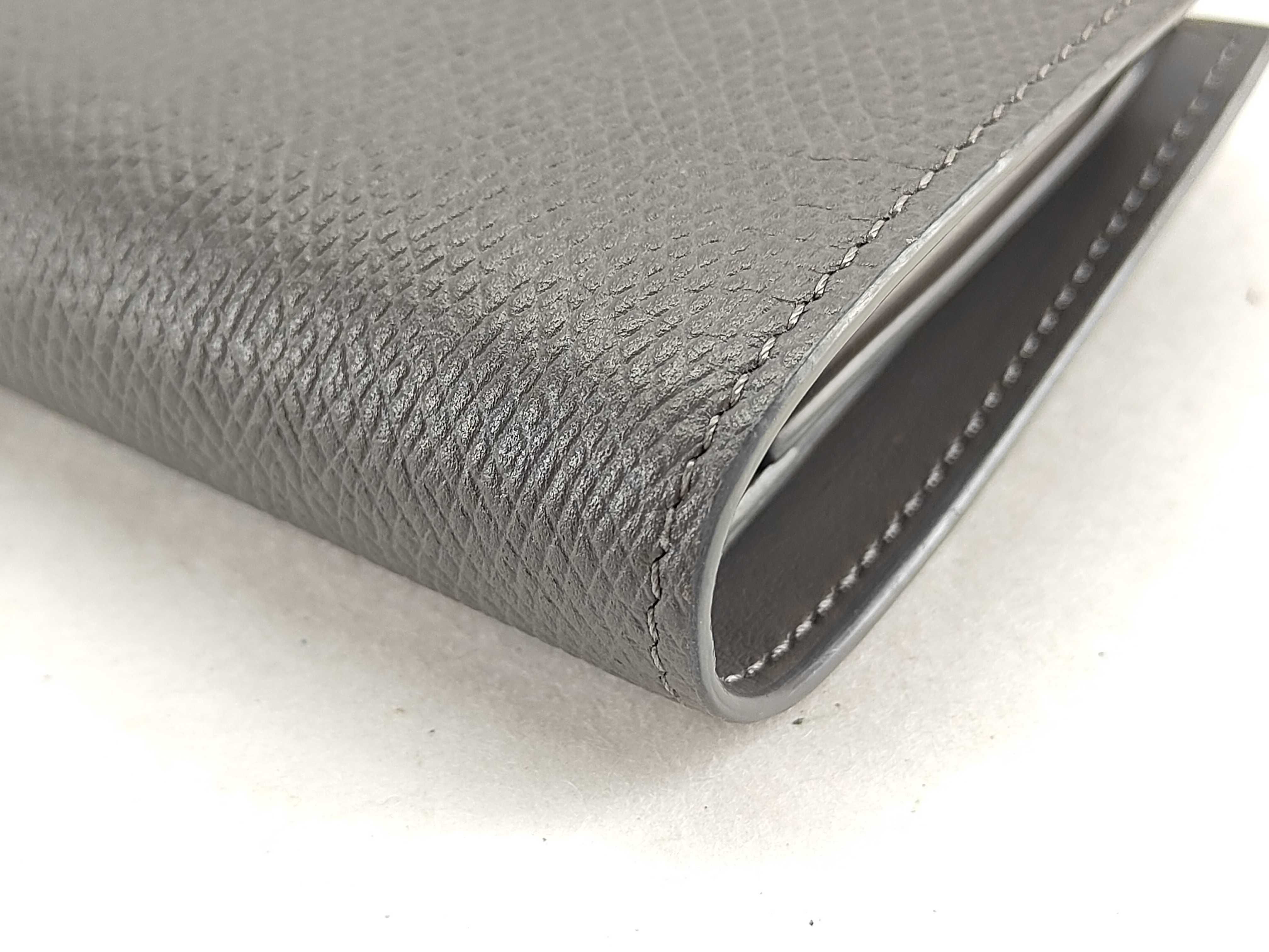 Small Strap Two-Tone Leather Wallet — view 3