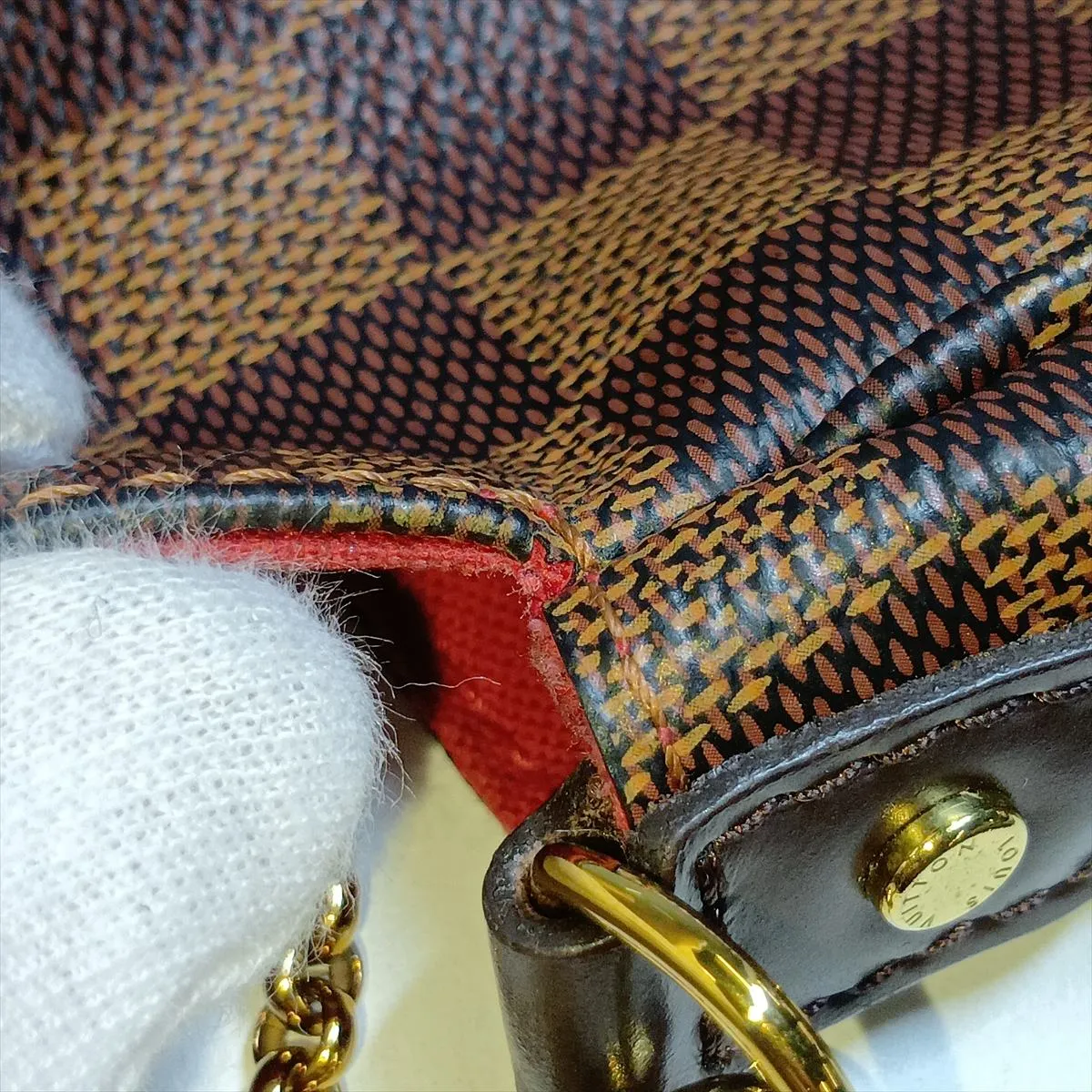 Damier Favorite MM N41129 SA4179 Brown — view 9