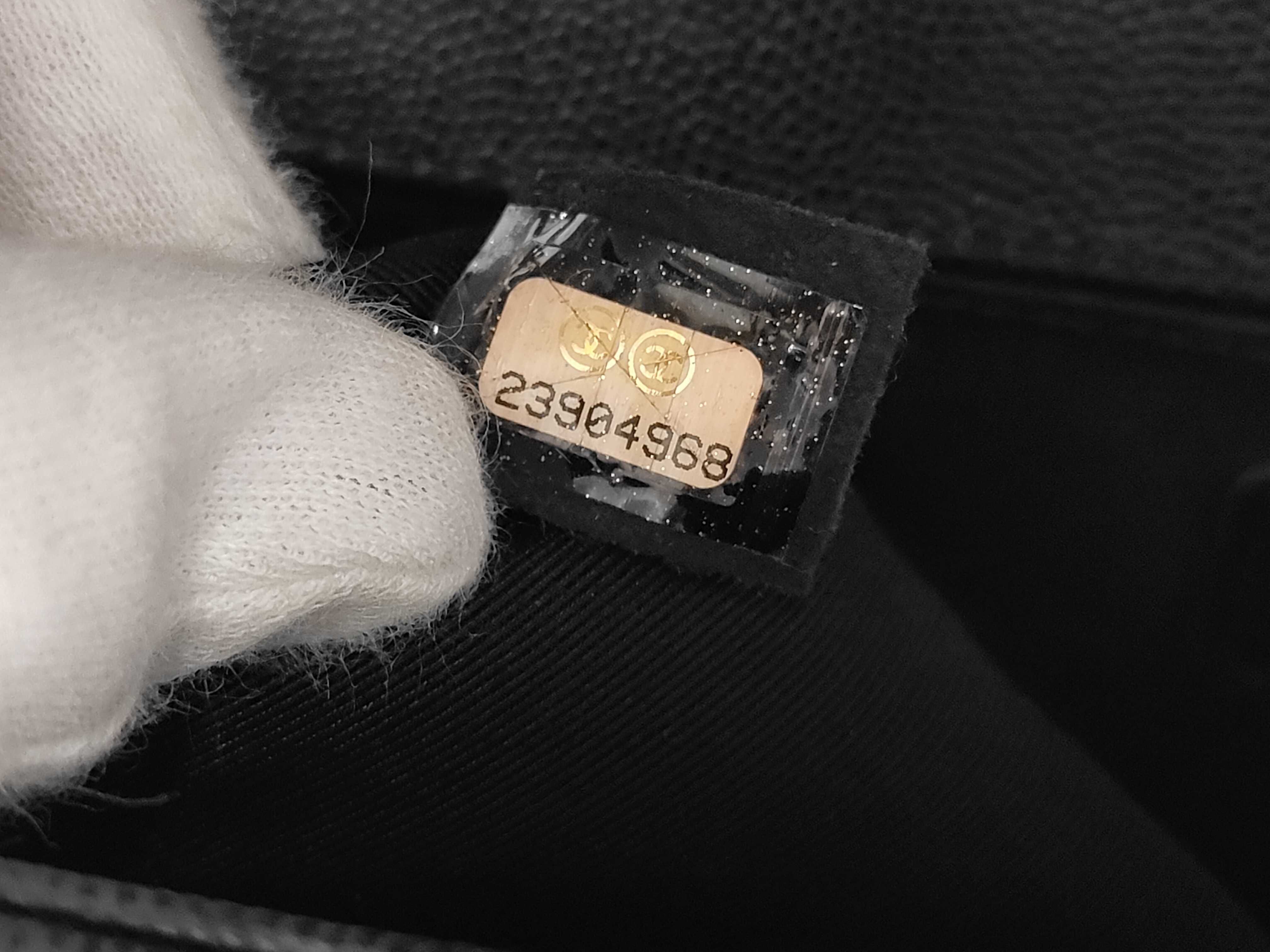 Boy Chanel 25, Gold Hardware, Serial No. 23, Card Seal, Dust Bag, Shoulder Bag — view 12